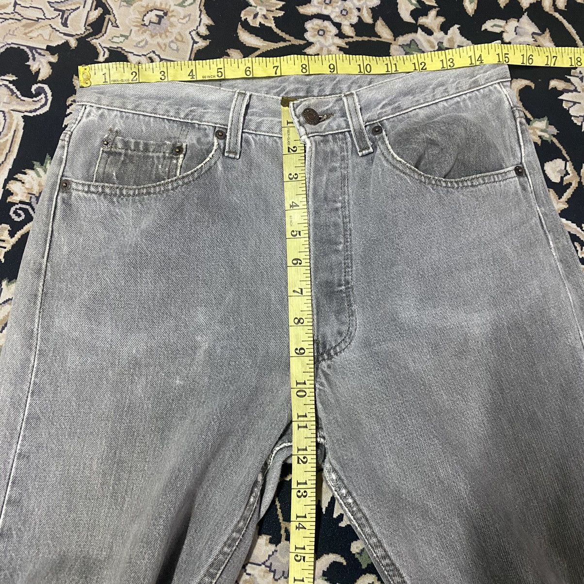 Levi's Vintage 80s Levis 501 Charcoal Jeans 30x31 Made USA Size US 30 / EU 46 - 20 Thumbnail