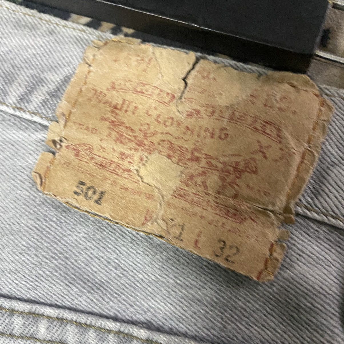 Levi's Vintage 80s Levis 501 Charcoal Jeans 30x31 Made USA Size US 30 / EU 46 - 15 Thumbnail