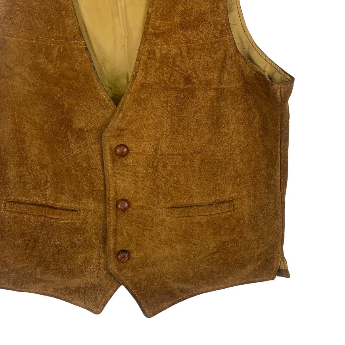 Schott Vintage Schott Leather Vest Jacket Size US M / EU 48-50 / 2 - 3 Thumbnail