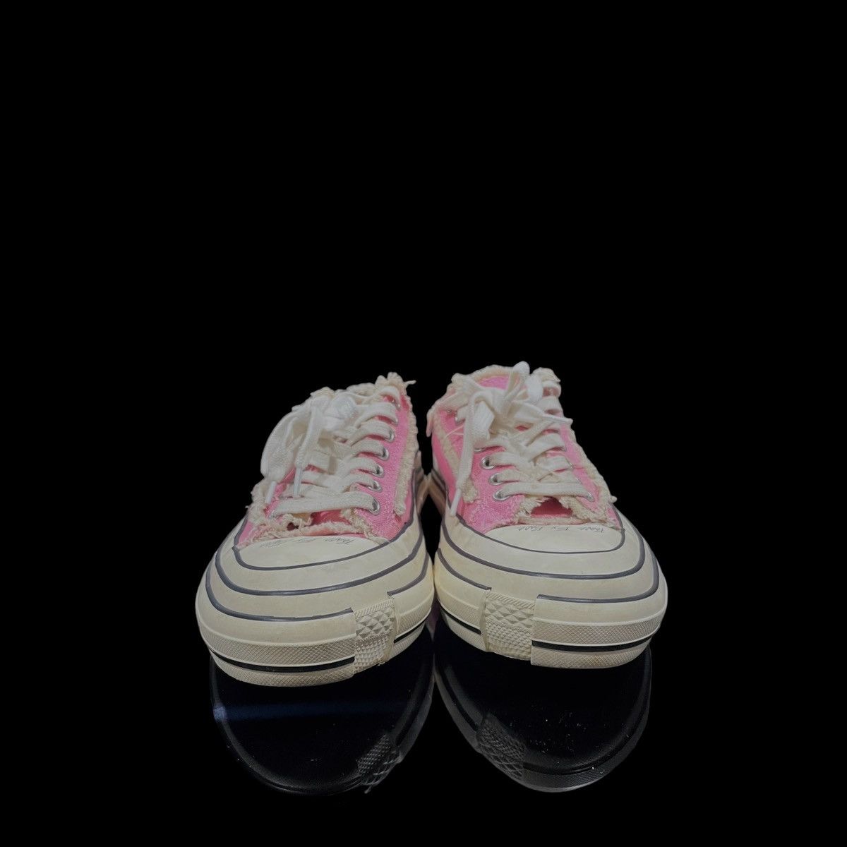 Yohji Yamamoto × xVESSEL GOP - Layered - Distressed Canvas Sneakers Size US 6 / IT 36 - 5 Thumbnail