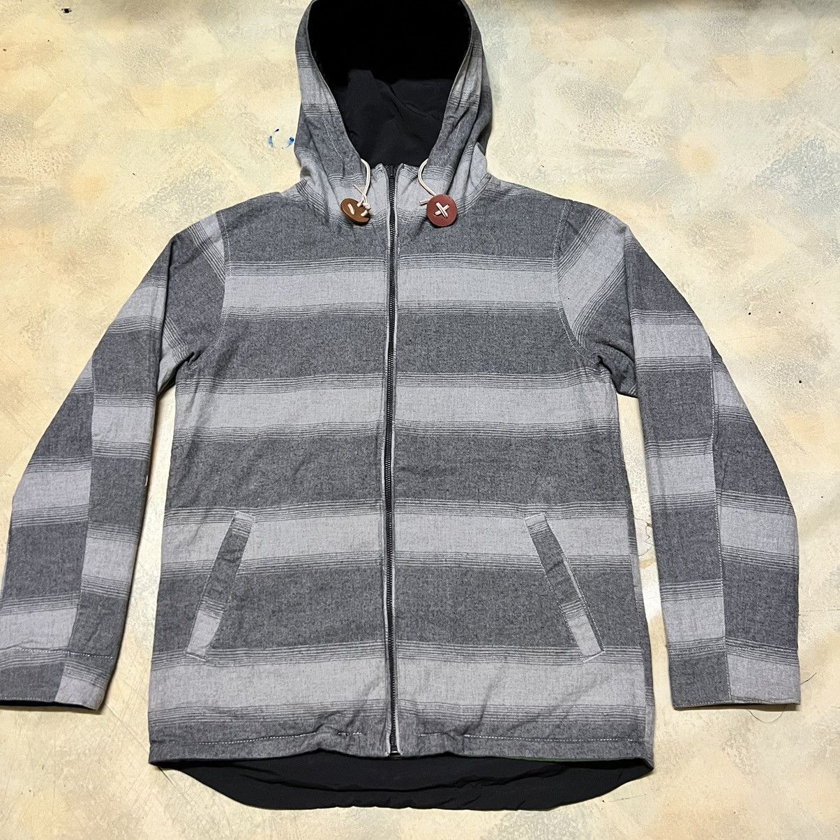 Japanese Brand Double Name Colour Block Reversible Jacket Size US M / EU 48-50 / 2 - 12 Thumbnail