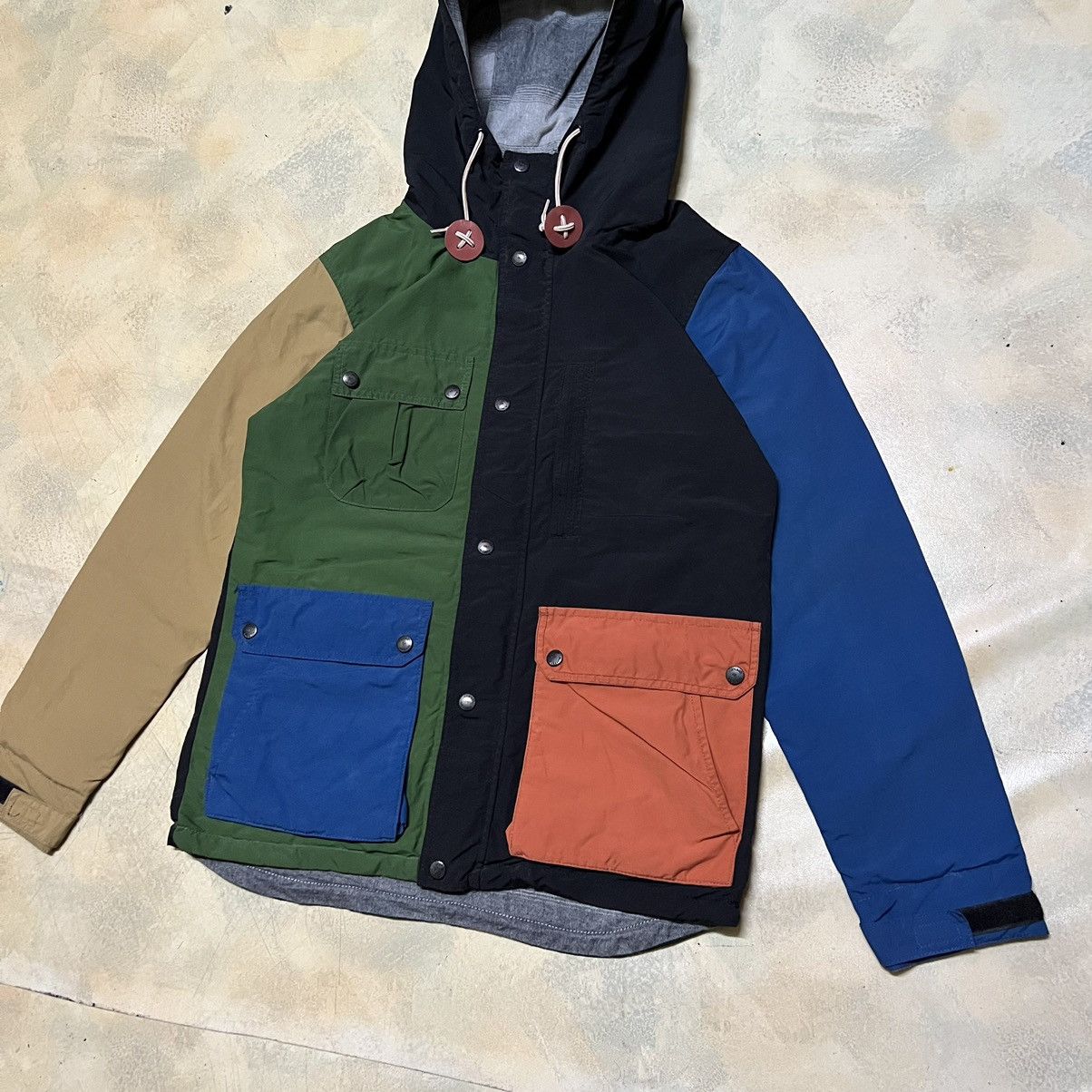 Japanese Brand Double Name Colour Block Reversible Jacket Size US M / EU 48-50 / 2 - 3 Thumbnail