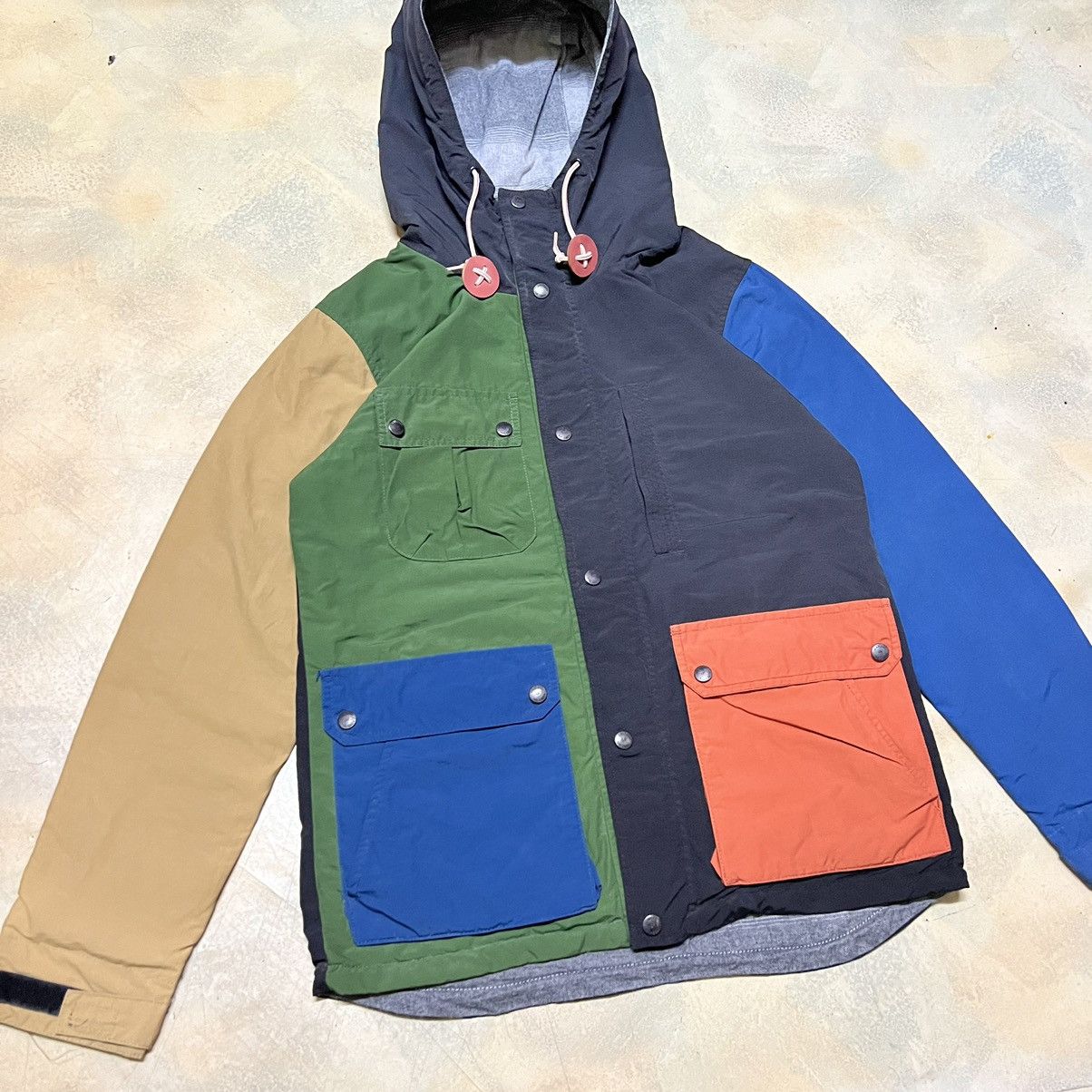 Japanese Brand Double Name Colour Block Reversible Jacket Size US M / EU 48-50 / 2 - 5 Thumbnail