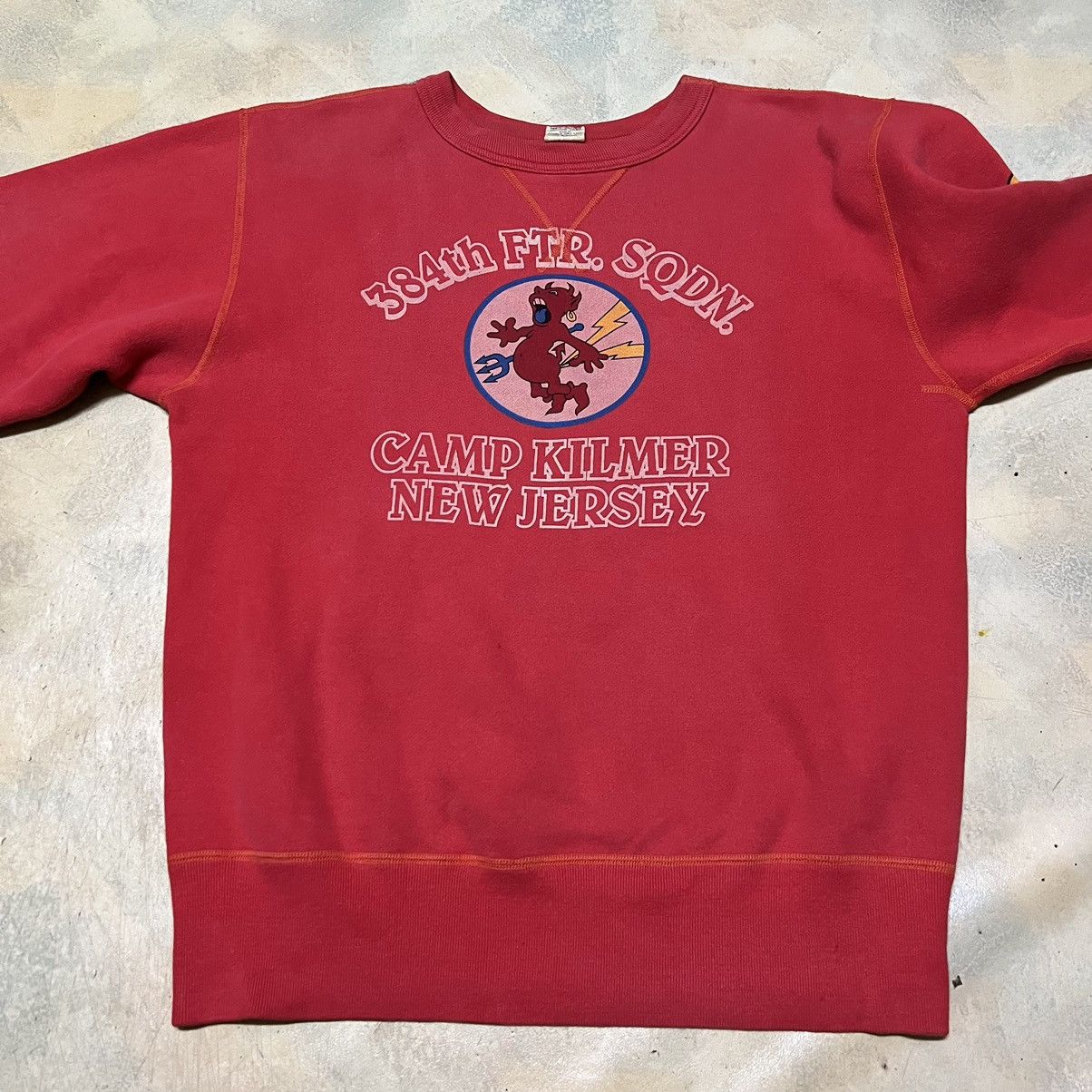 Buzz Rickson's Vintage Ted Company Tedman Big Logo Sweatshirt Size US L / EU 52-54 / 3 - 12 Thumbnail
