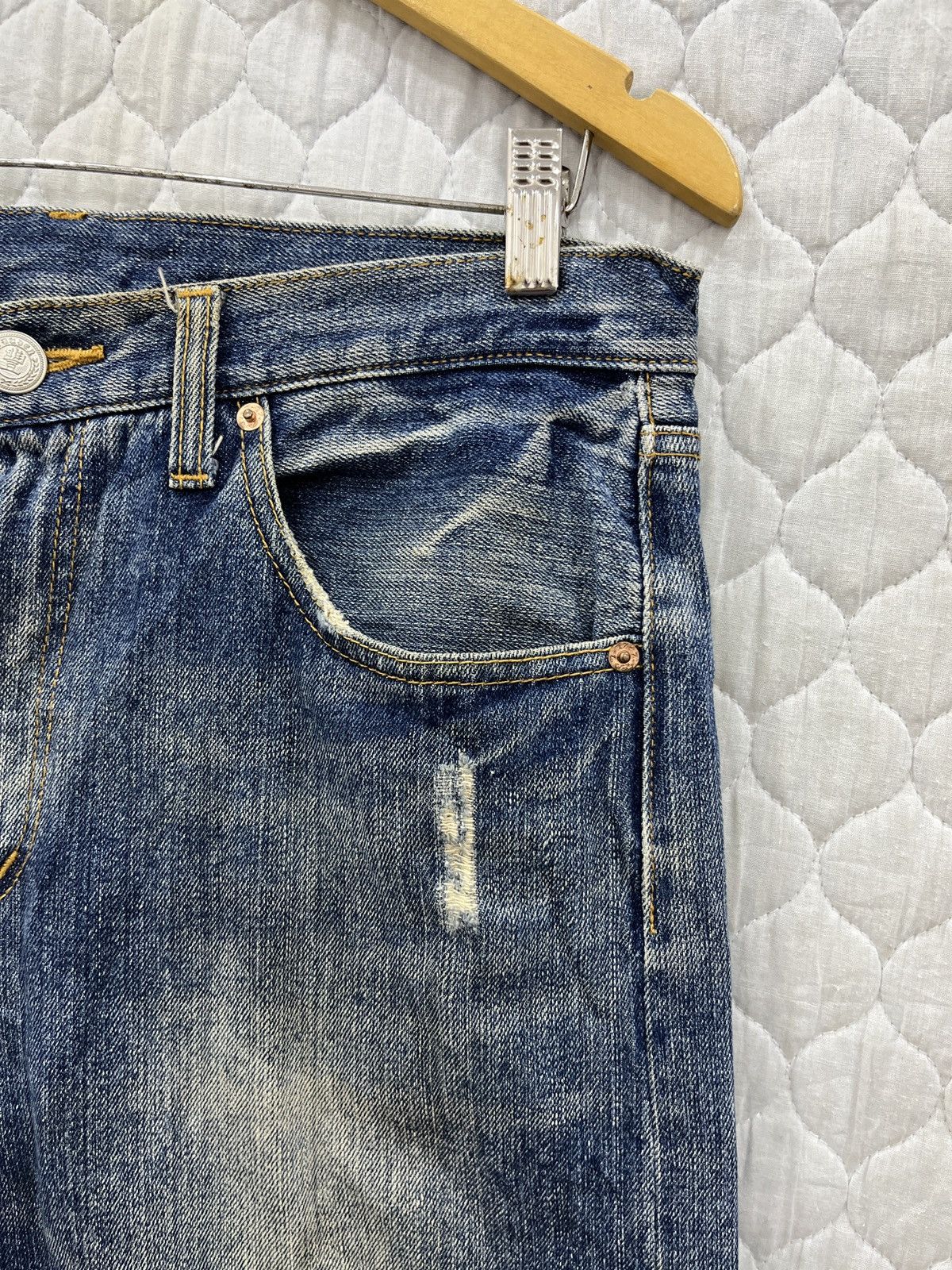 Japanese Brand (Iii)🔥💣ARCHIVE COLLECTION BUDEN HYPEBEAST PATCHWORK DENIM Size US 34 / EU 50 - 9 Thumbnail
