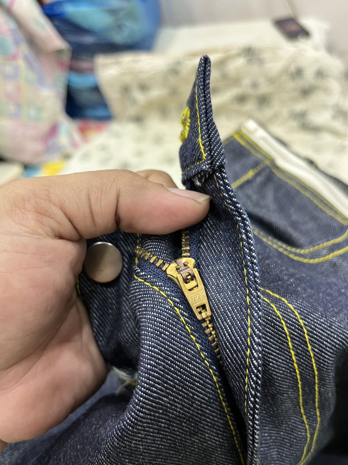 Hypebeast (Hhh). RARE JAPANESE HYPEBEAST DETACHABLE ZIPPER FLARE DENIM Size US 30 / EU 46 - 16 Thumbnail