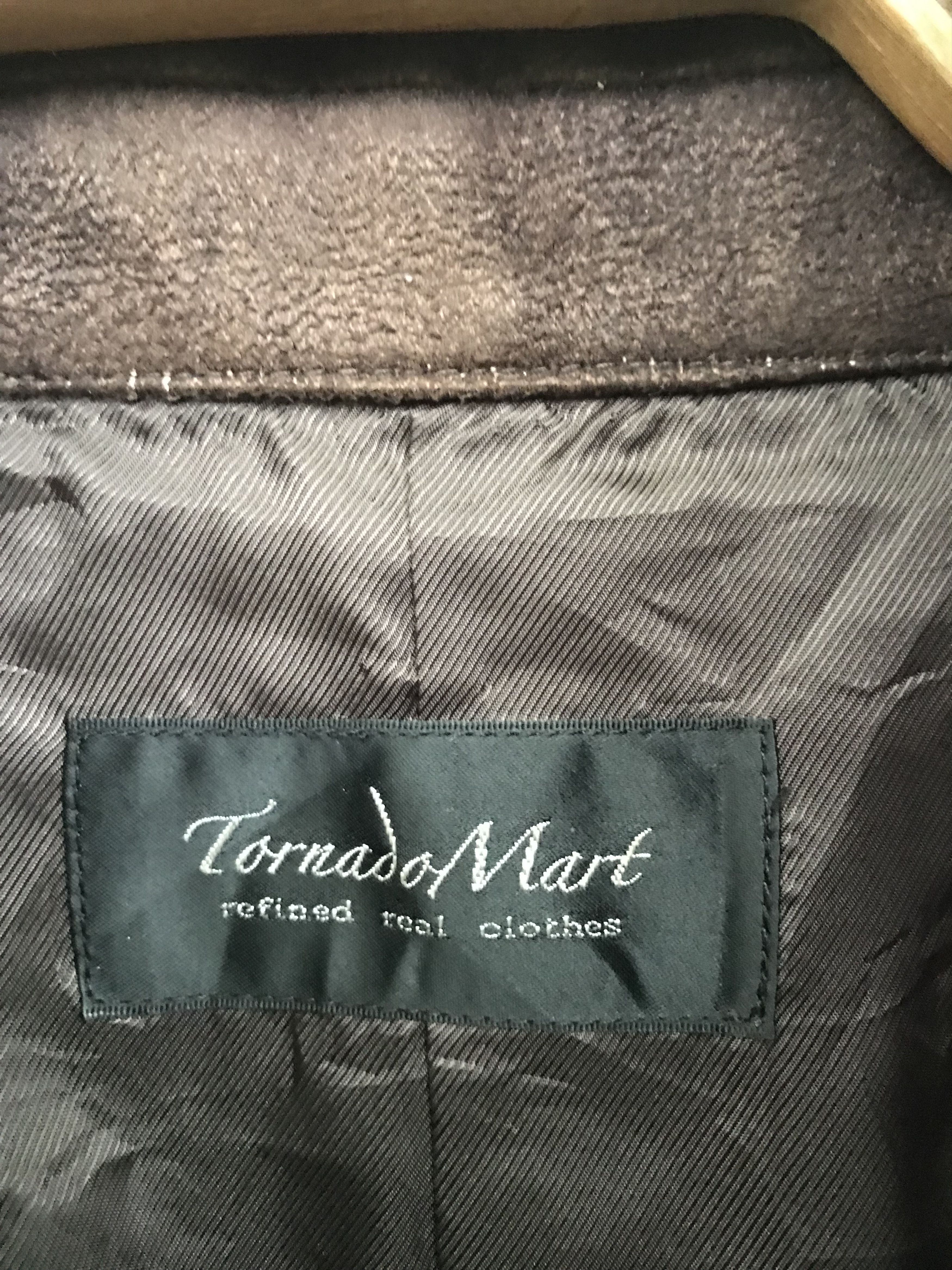 super rare vintage Tornado mart like cowskin jacket