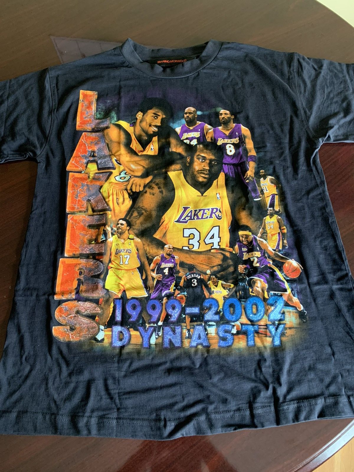 Marino Morwood NEED GONE Marino Morwood Lakers tee Size US XXL / EU 58 / 5 - 5 Thumbnail