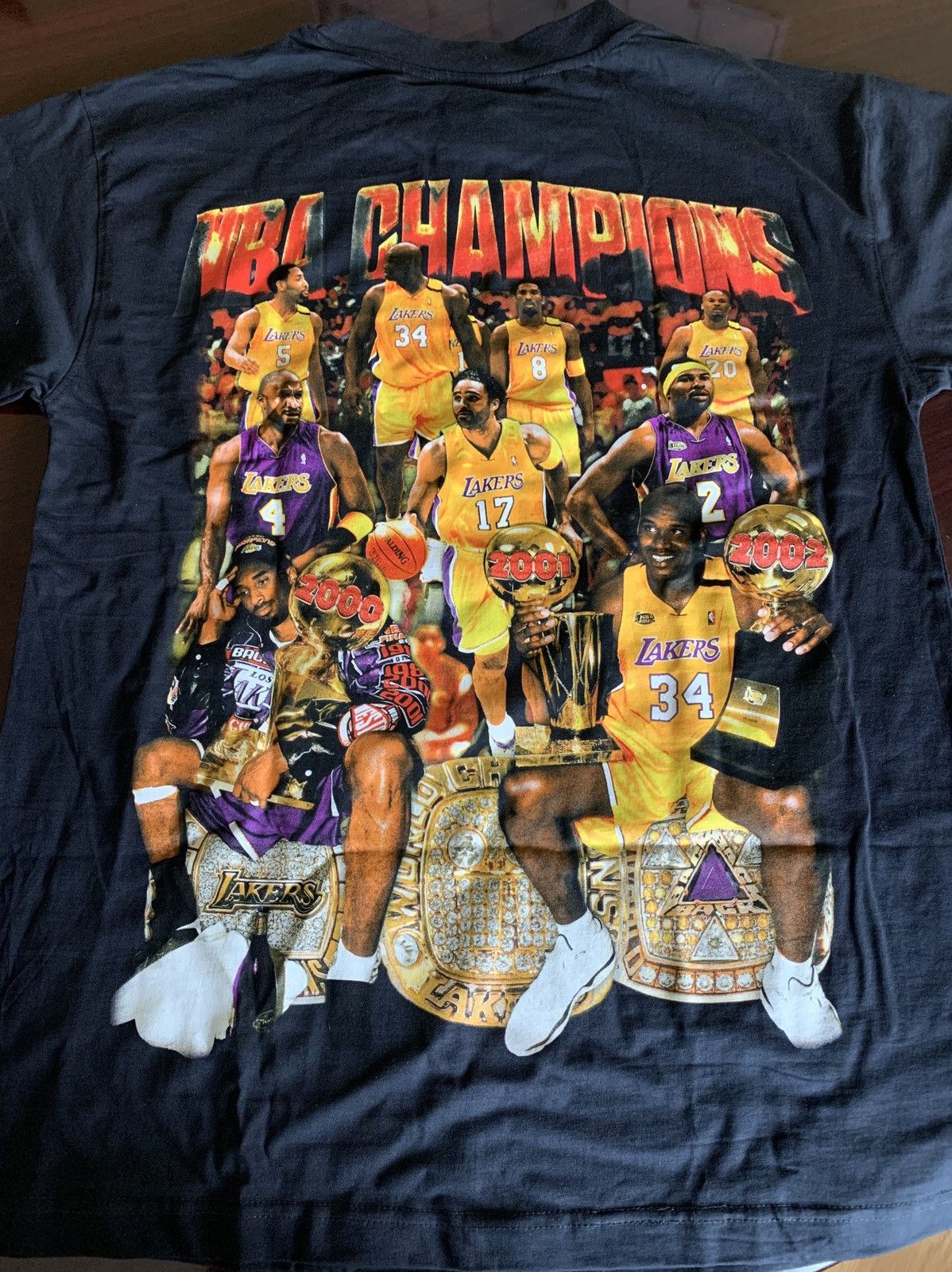 Marino Morwood NEED GONE Marino Morwood Lakers tee Size US XXL / EU 58 / 5 - 3 Thumbnail