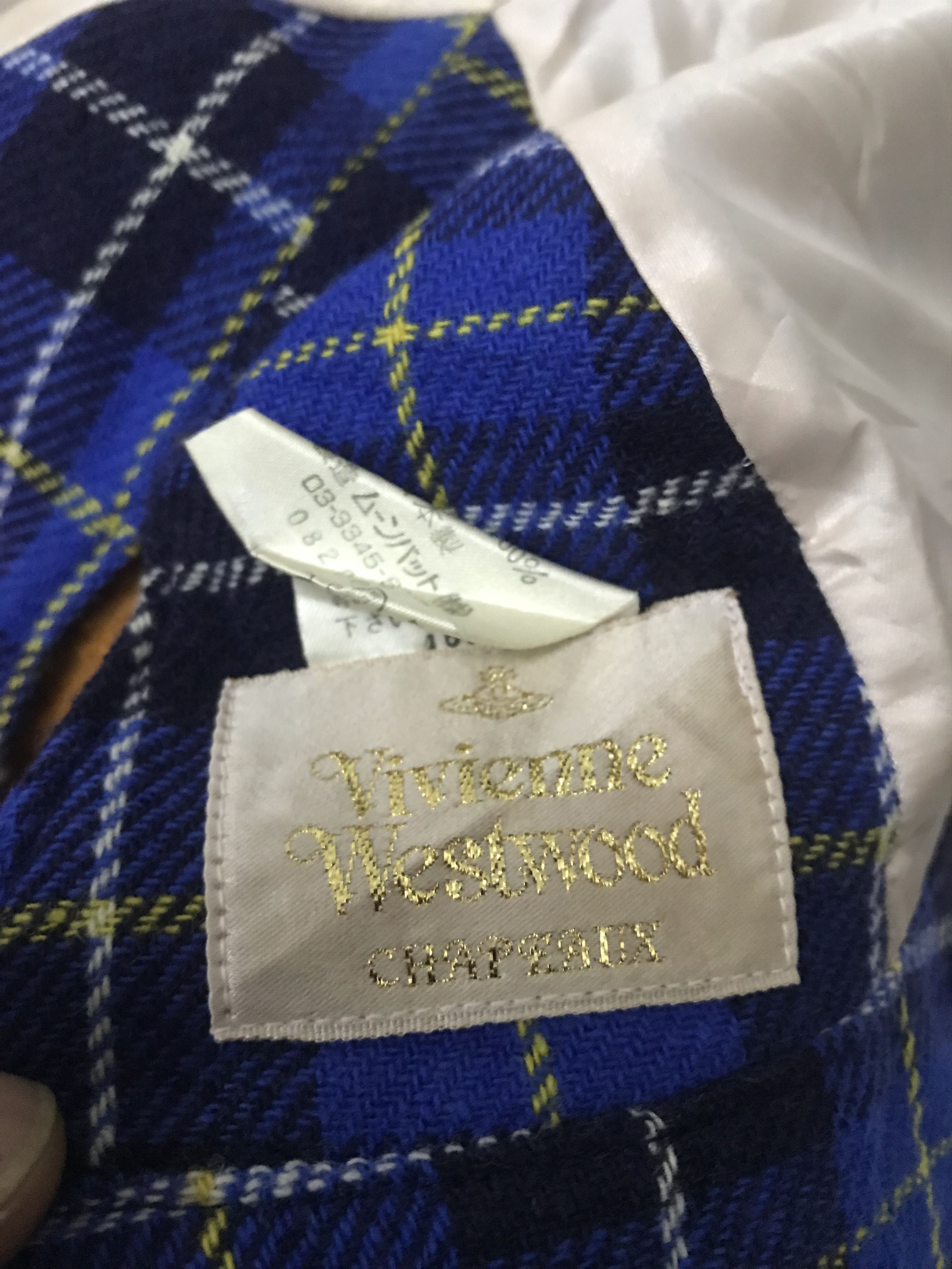 Vintage × Vivienne Westwood Vintage Vivienne Westwood Chapeaux Wool Hat Size ONE SIZE - 8 Thumbnail