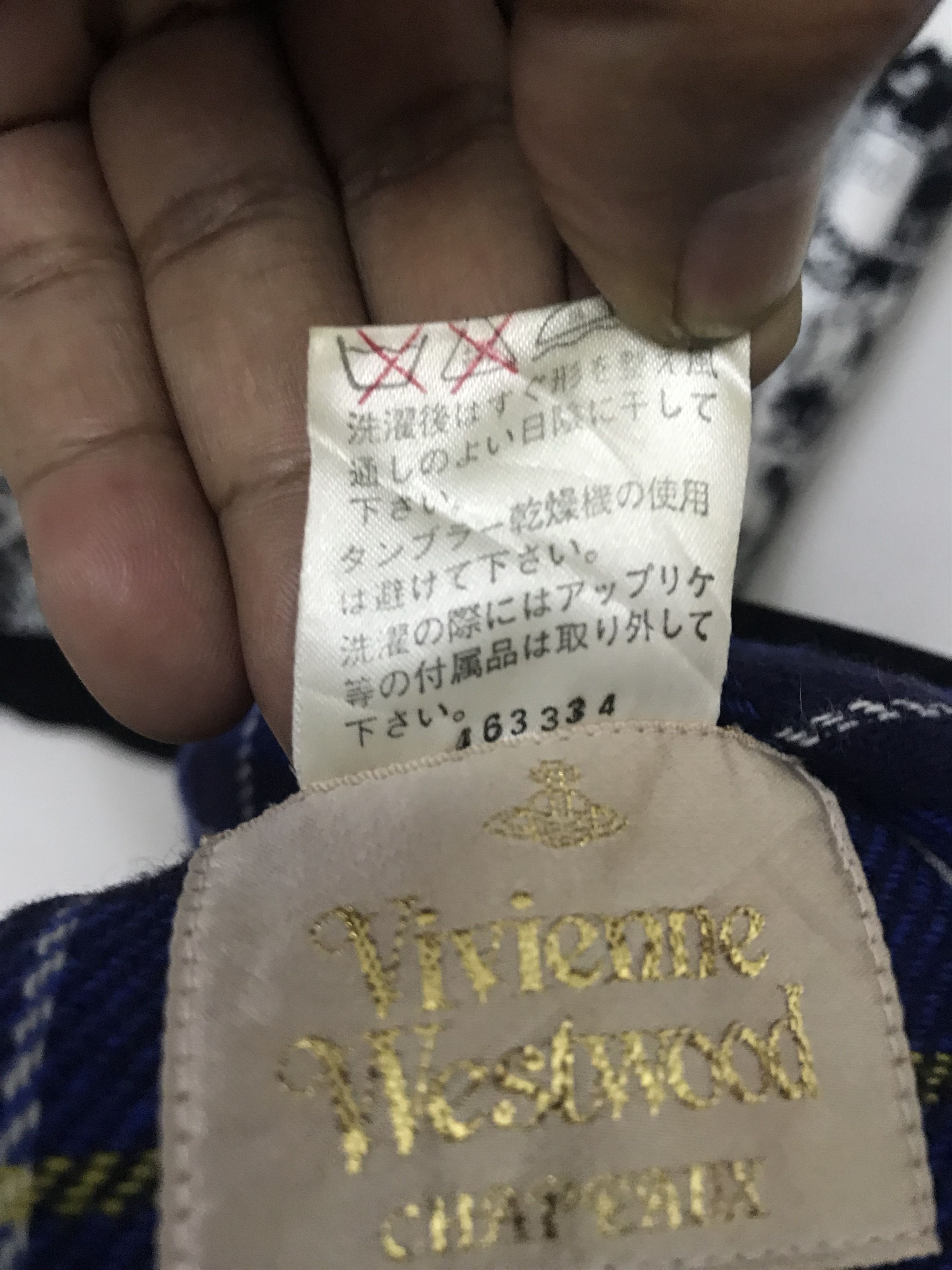 Vintage × Vivienne Westwood Vintage Vivienne Westwood Chapeaux Wool Hat Size ONE SIZE - 14 Thumbnail