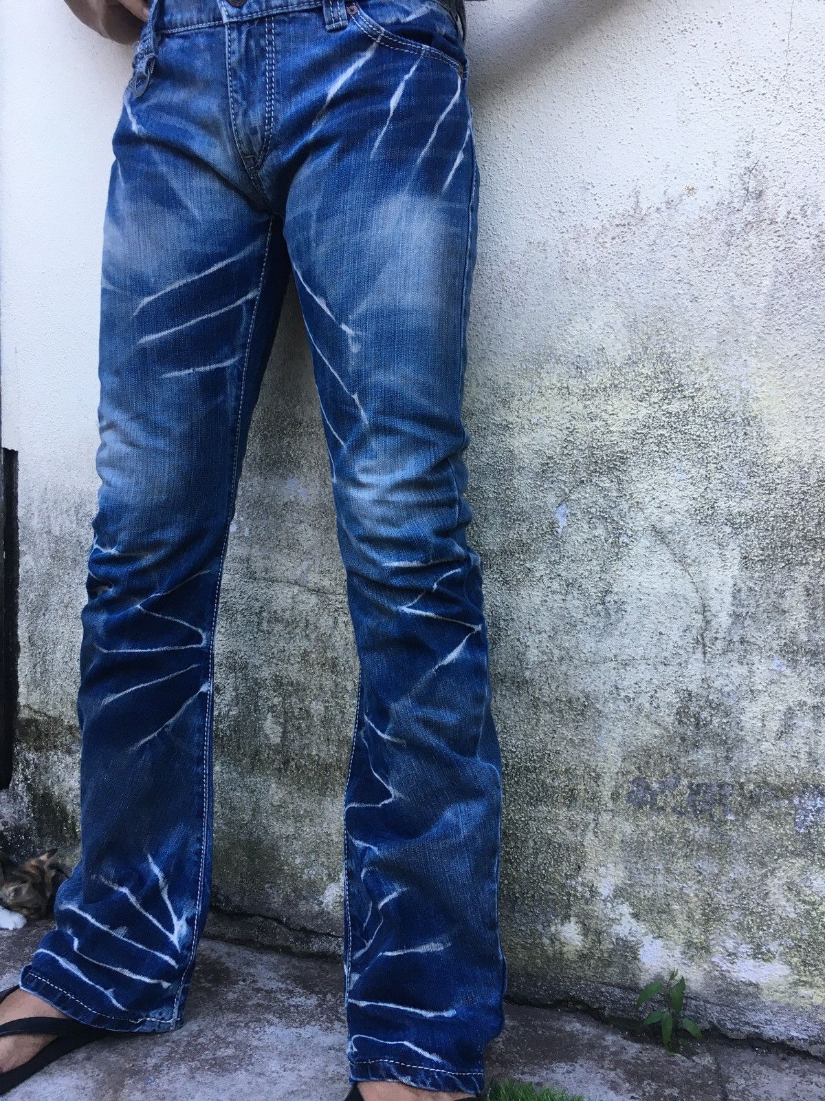 BUFFALO BOBS RAREREST🔥Buffalo Bob Bootcut Jeans Hysteric Design Size US 34 / EU 50 - 7 Thumbnail