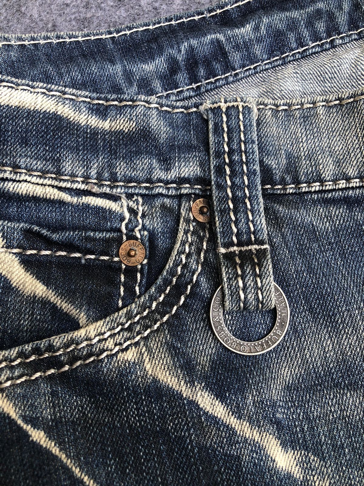 BUFFALO BOBS RAREREST🔥Buffalo Bob Bootcut Jeans Hysteric Design Size US 34 / EU 50 - 10 Thumbnail