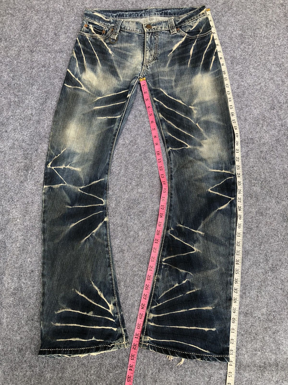 BUFFALO BOBS RAREREST🔥Buffalo Bob Bootcut Jeans Hysteric Design Size US 34 / EU 50 - 20 Thumbnail