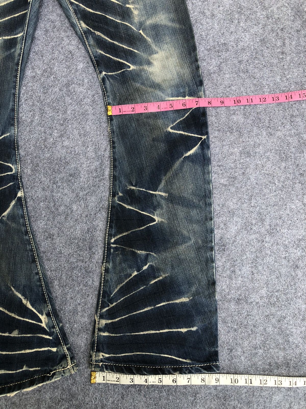 BUFFALO BOBS RAREREST🔥Buffalo Bob Bootcut Jeans Hysteric Design Size US 34 / EU 50 - 19 Thumbnail