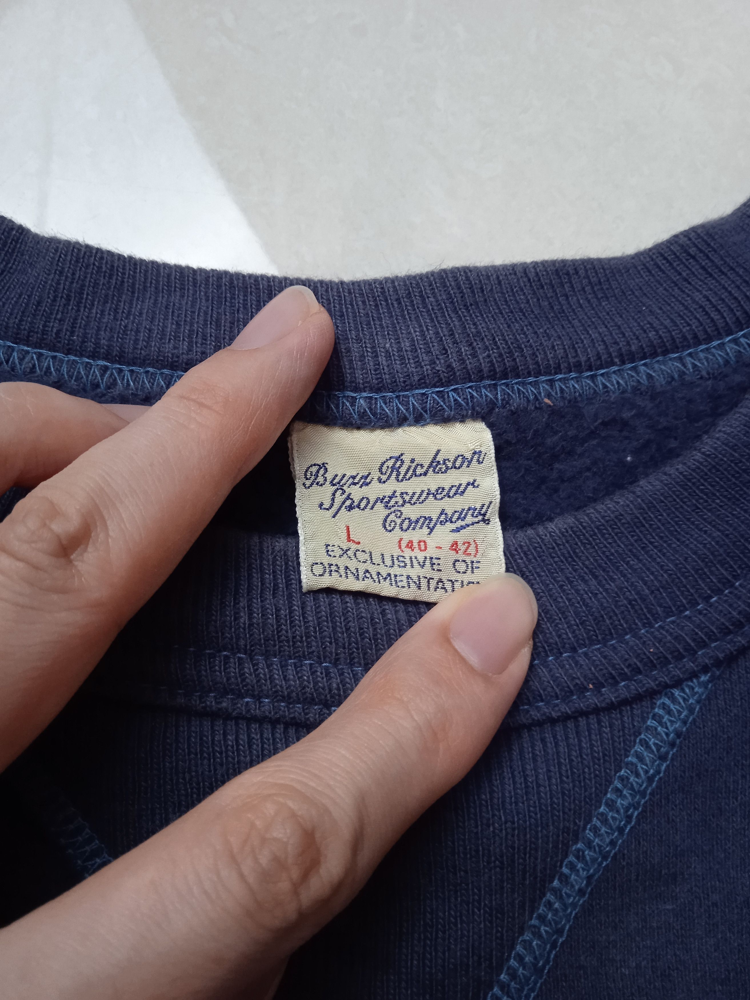 Buzz Rickson's Buzz Rickson U.S. Air Force Pullover Sweatshirt Size US L / EU 52-54 / 3 - 3 Thumbnail
