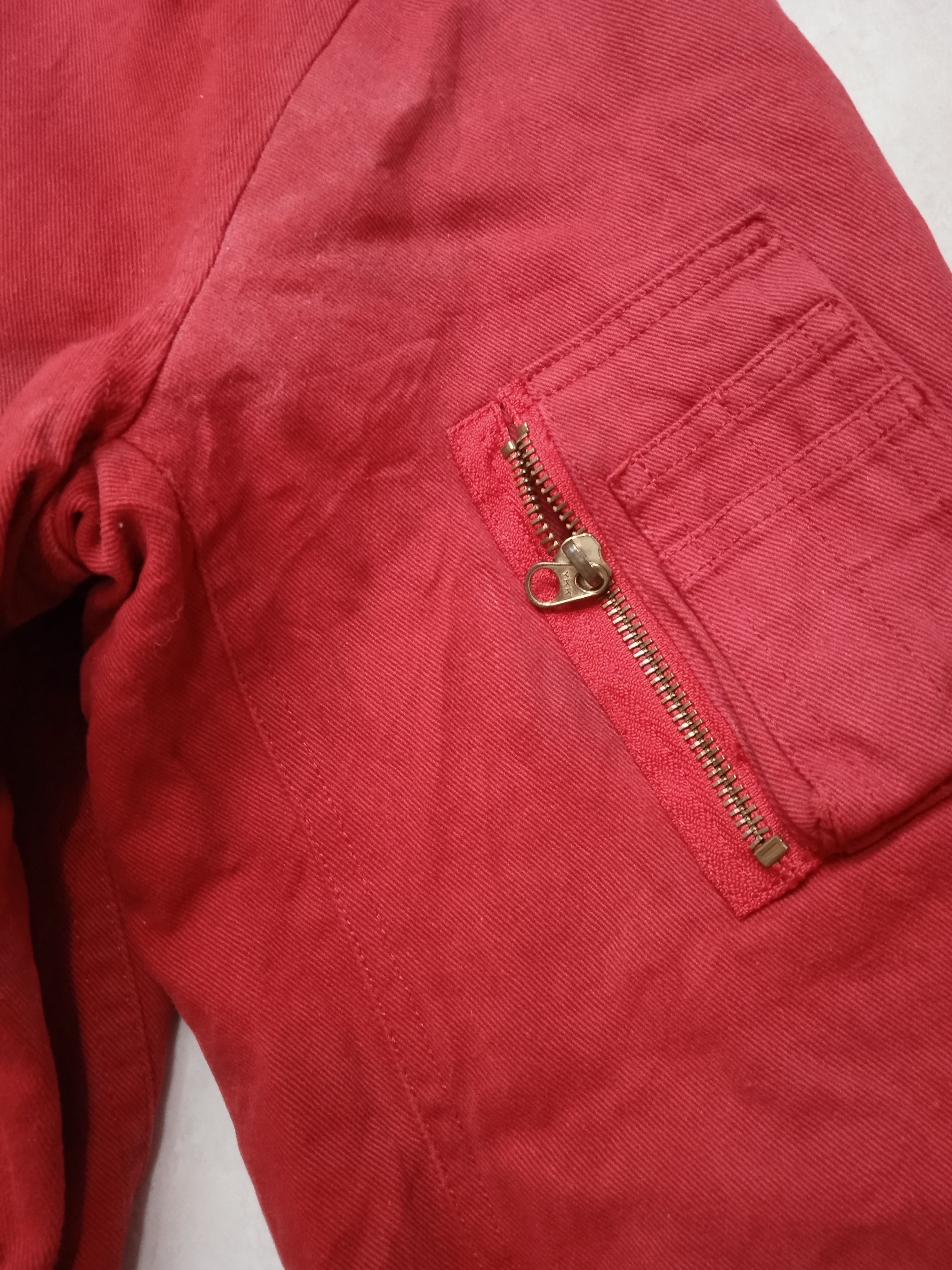 Japanese Brand × Vintage Vintage Pink House Bomber Jacket Size US L / EU 52-54 / 3 - 3 Thumbnail