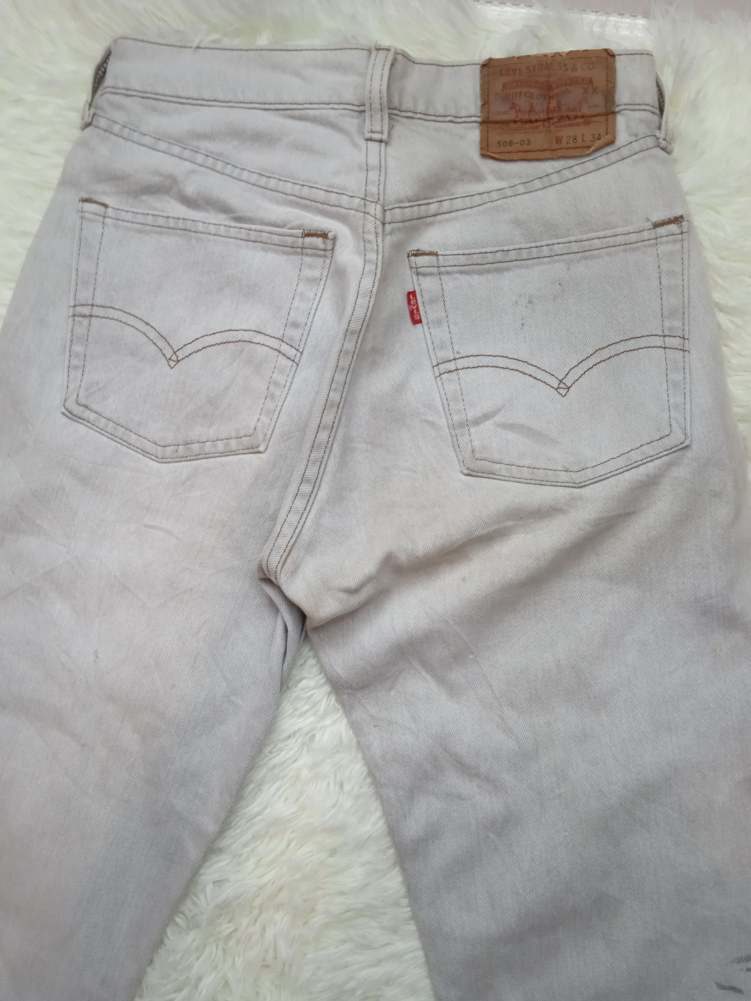 Levi's × Vintage Vintage Levi's 509 Paint-Splatter Size US 28 / EU 44 - 5 Thumbnail