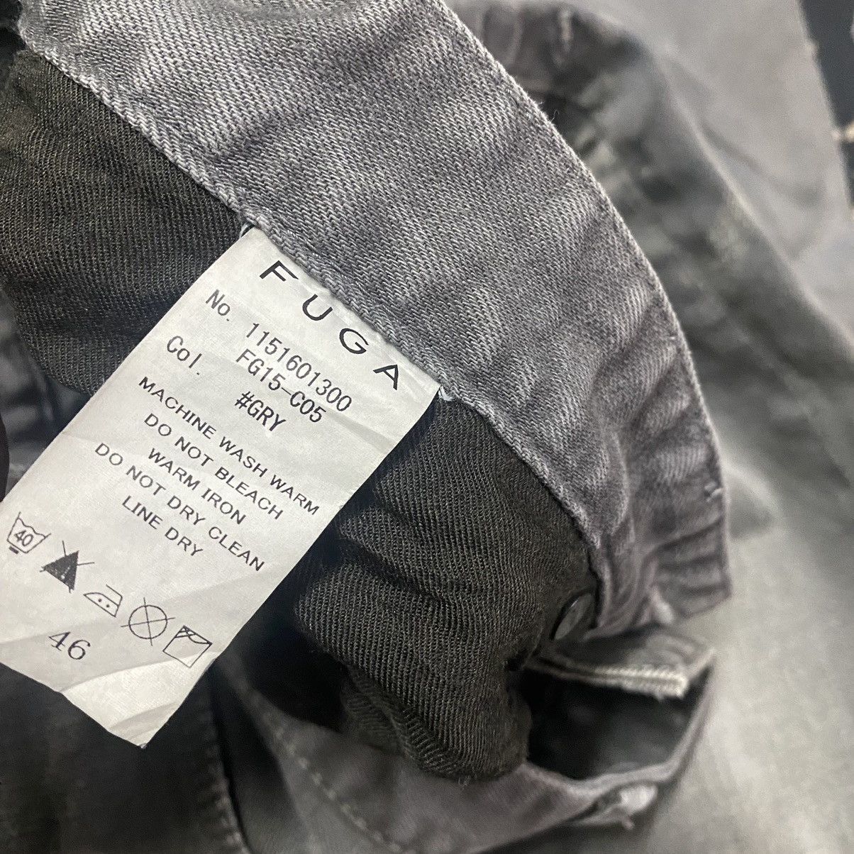 GOSTAR DE FUGA Gostar De Fuga Grey Denim Distressed Nice Fade Jeans Size US 31 - 14 Thumbnail