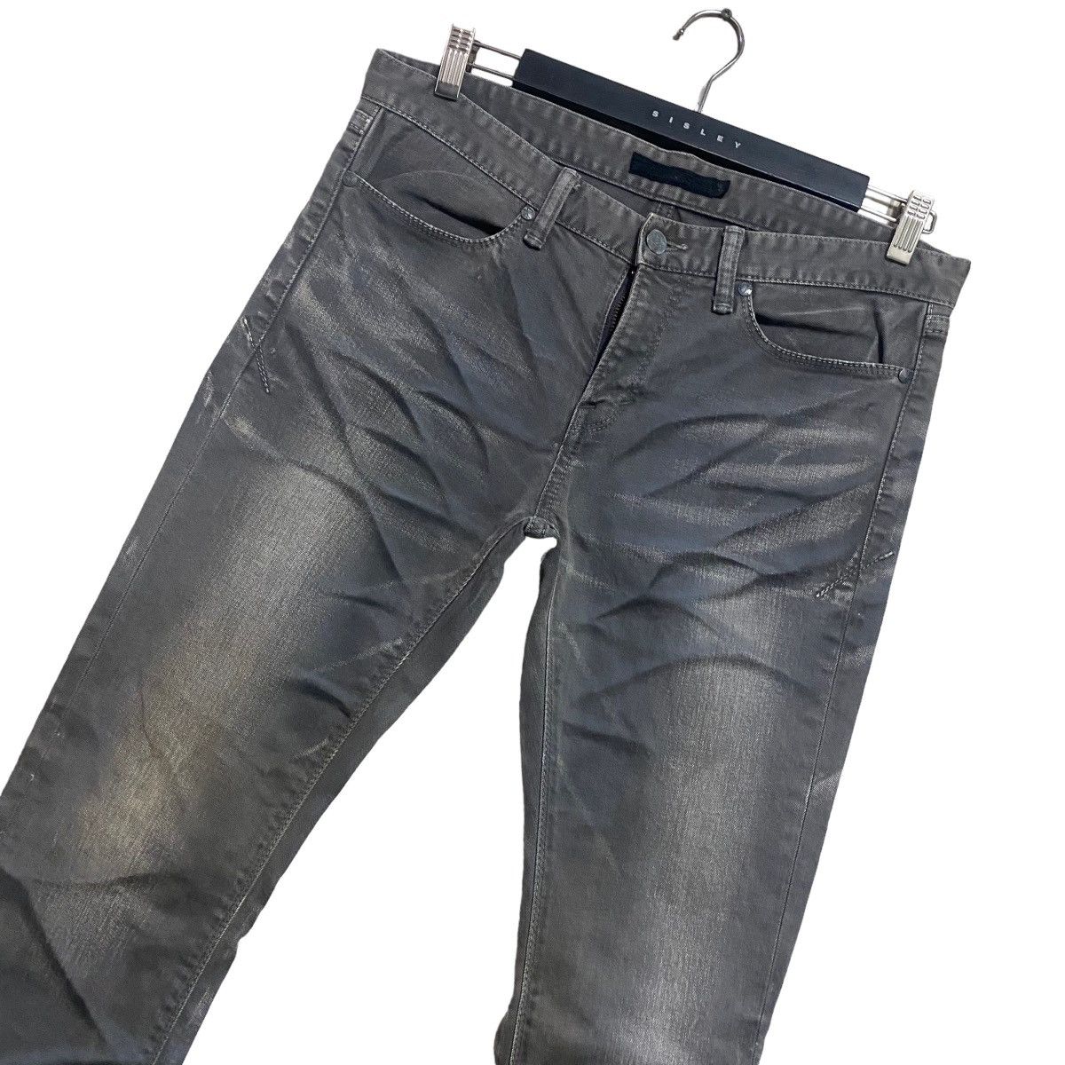 GOSTAR DE FUGA Gostar De Fuga Grey Denim Distressed Nice Fade Jeans Size US 31 - 8 Thumbnail