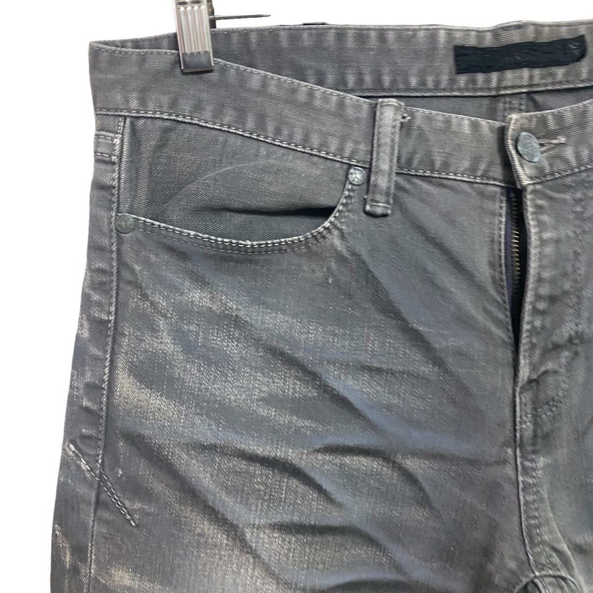 GOSTAR DE FUGA Gostar De Fuga Grey Denim Distressed Nice Fade Jeans Size US 31 - 4 Thumbnail
