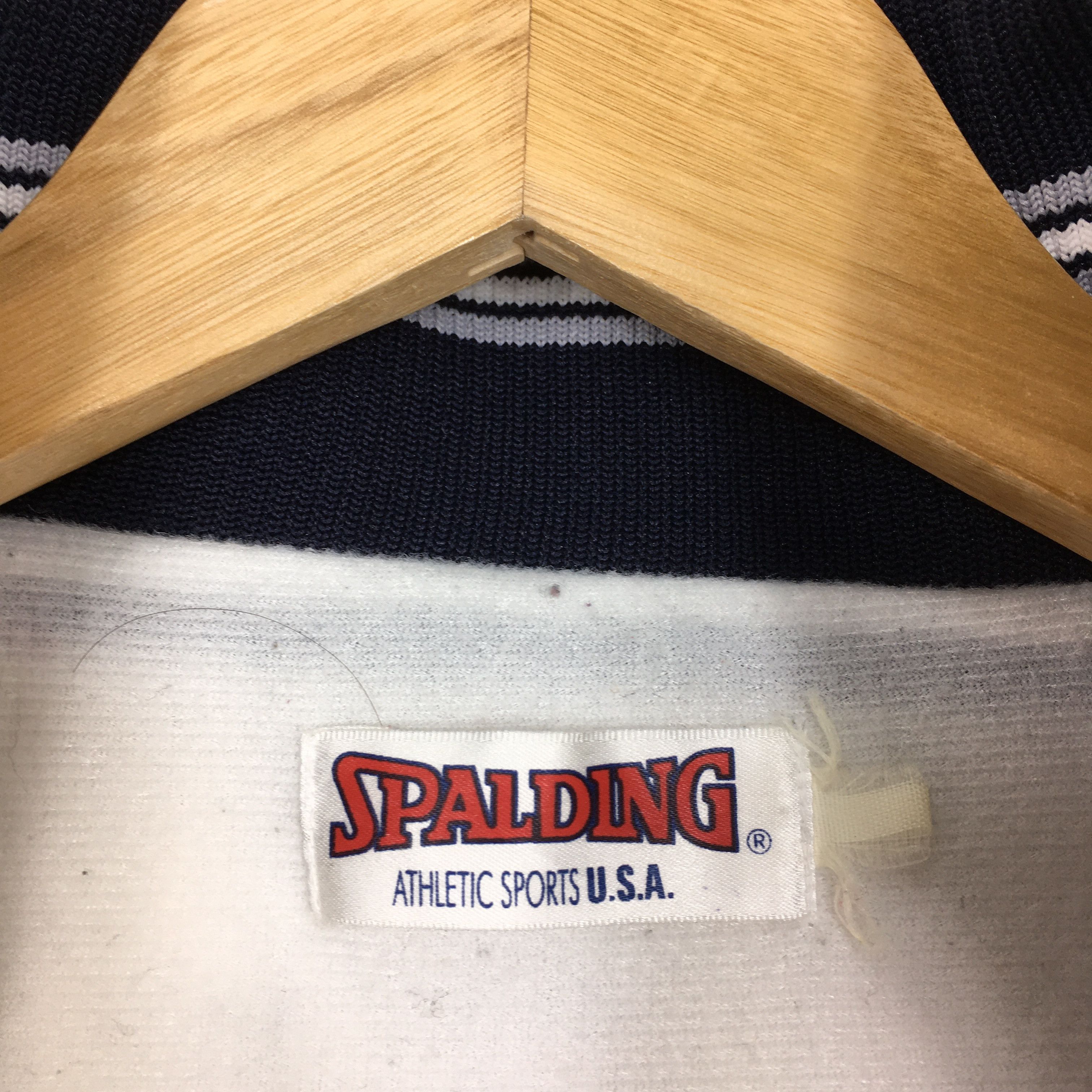 Sportswear Vintage 90's Spalding Hoodie Windbreaker Jacket XLarge Size US XL / EU 56 / 4 - 5 Thumbnail
