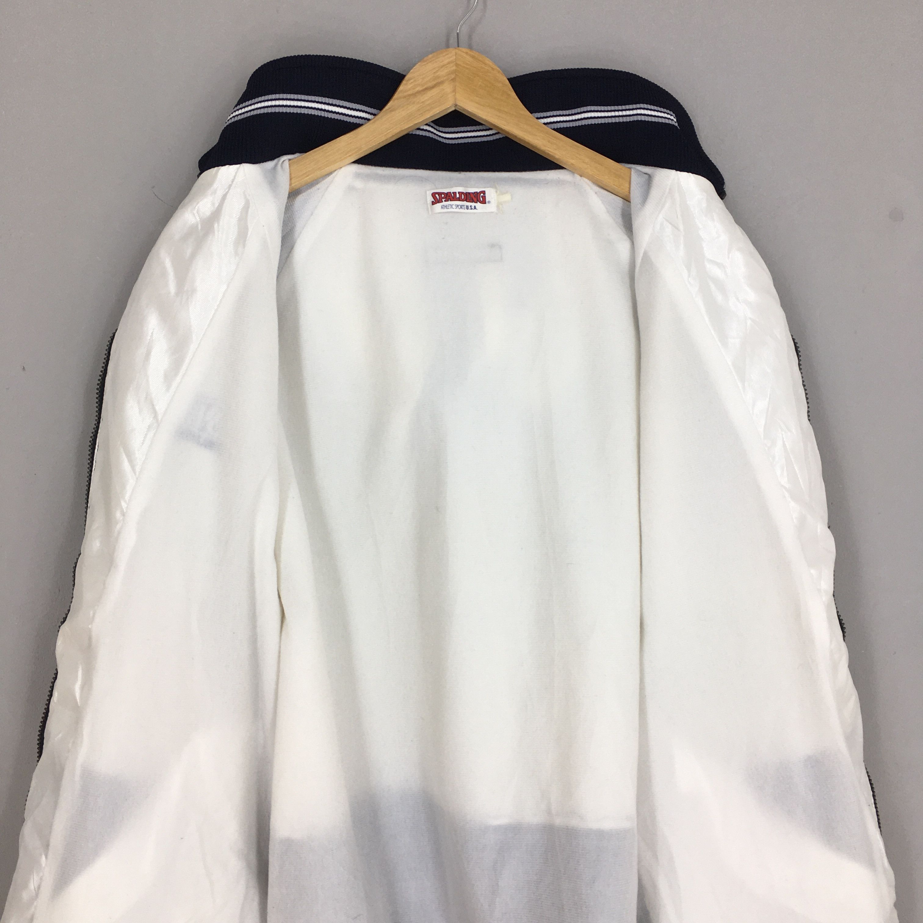 Sportswear Vintage 90's Spalding Hoodie Windbreaker Jacket XLarge Size US XL / EU 56 / 4 - 6 Thumbnail