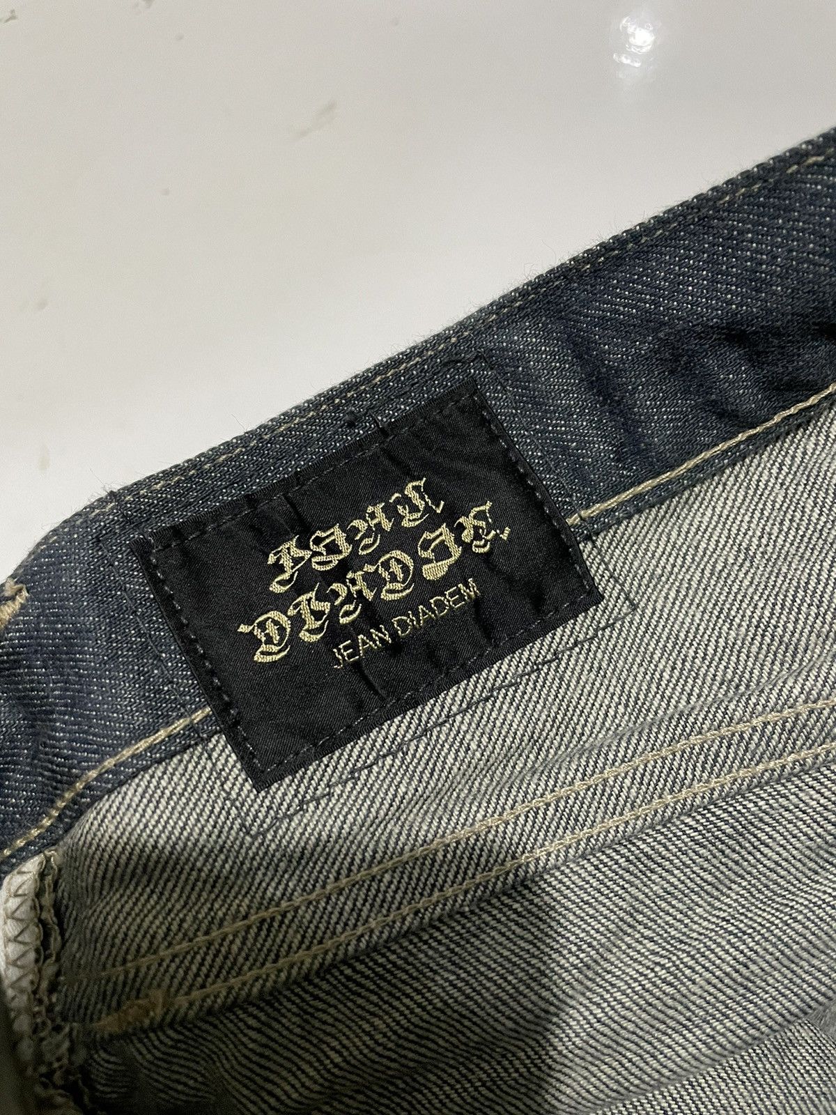 Japanese Brand Jeans Jean Diadem x Back Number Selvedge japon Size US 32 / EU 48 - 12 Thumbnail