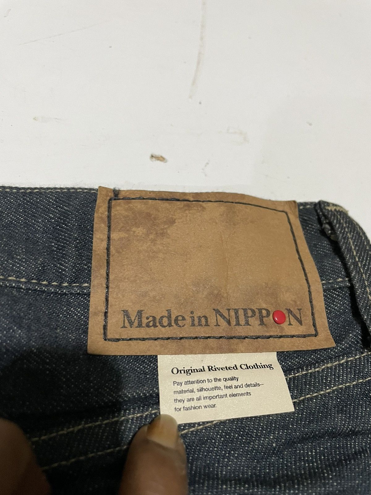 Japanese Brand Jeans Jean Diadem x Back Number Selvedge japon Size US 32 / EU 48 - 10 Thumbnail