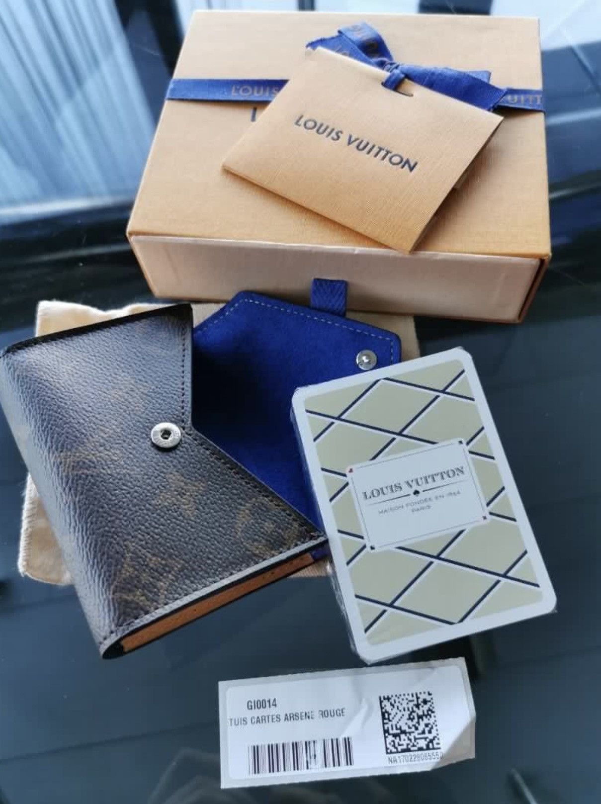 Louis Vuitton 🔥 Rare Louis Vuitton Arsene playing cards poker case pouch Size ONE SIZE - 3 Thumbnail