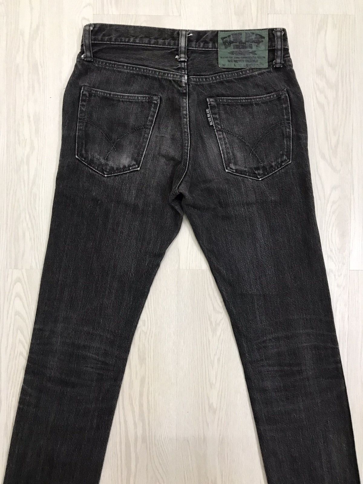 Blue Blue Japan × Indigo × Japanese Brand Blue Blue Japan Skinny Jeans Size US 27 - 7 Thumbnail