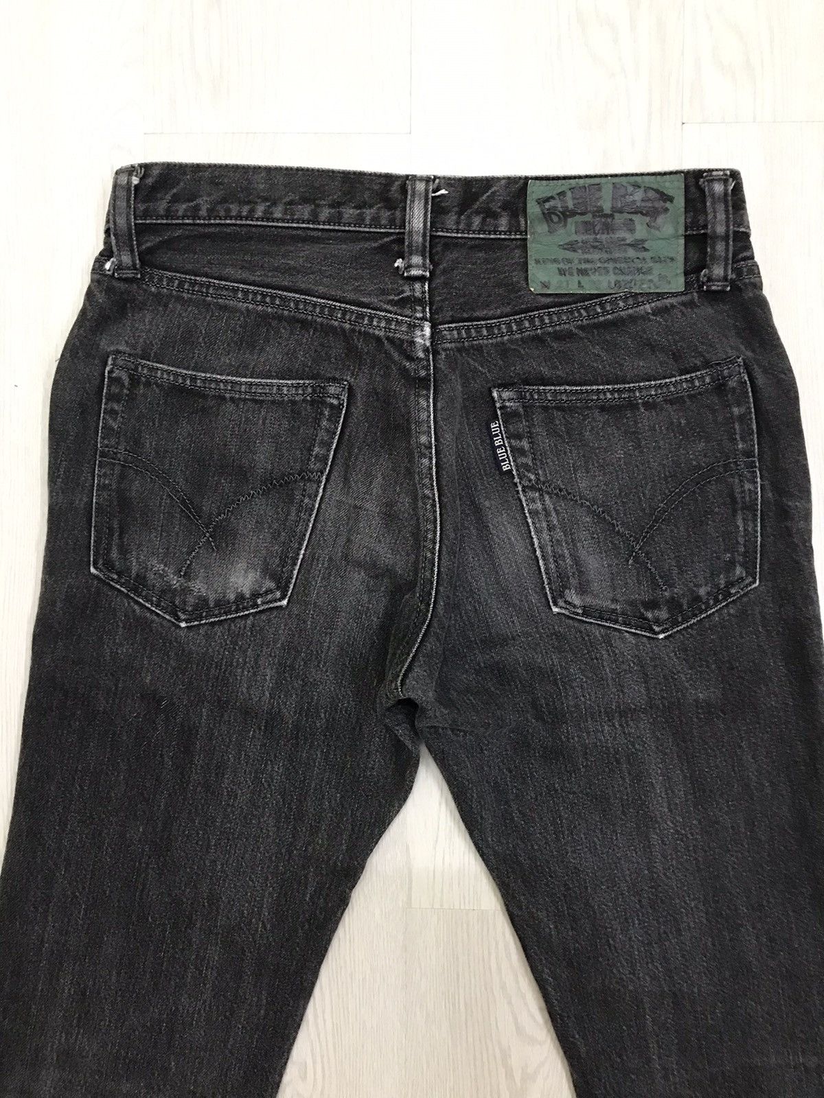 Blue Blue Japan × Indigo × Japanese Brand Blue Blue Japan Skinny Jeans Size US 27 - 9 Thumbnail