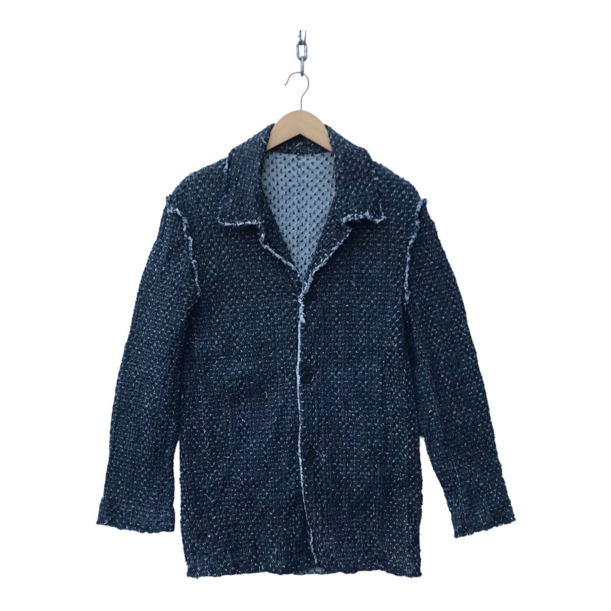 Designer Rare Garçon Wave Distressed Denim Kapital Style Jacket Size US S / EU 44-46 / 1 - 1 Thumbnail