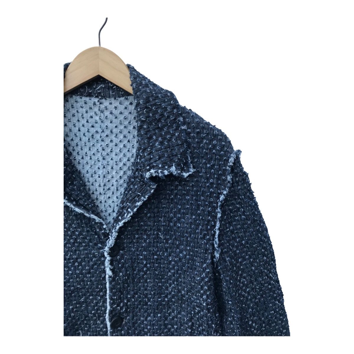 Designer Rare Garçon Wave Distressed Denim Kapital Style Jacket Size US S / EU 44-46 / 1 - 2 Thumbnail