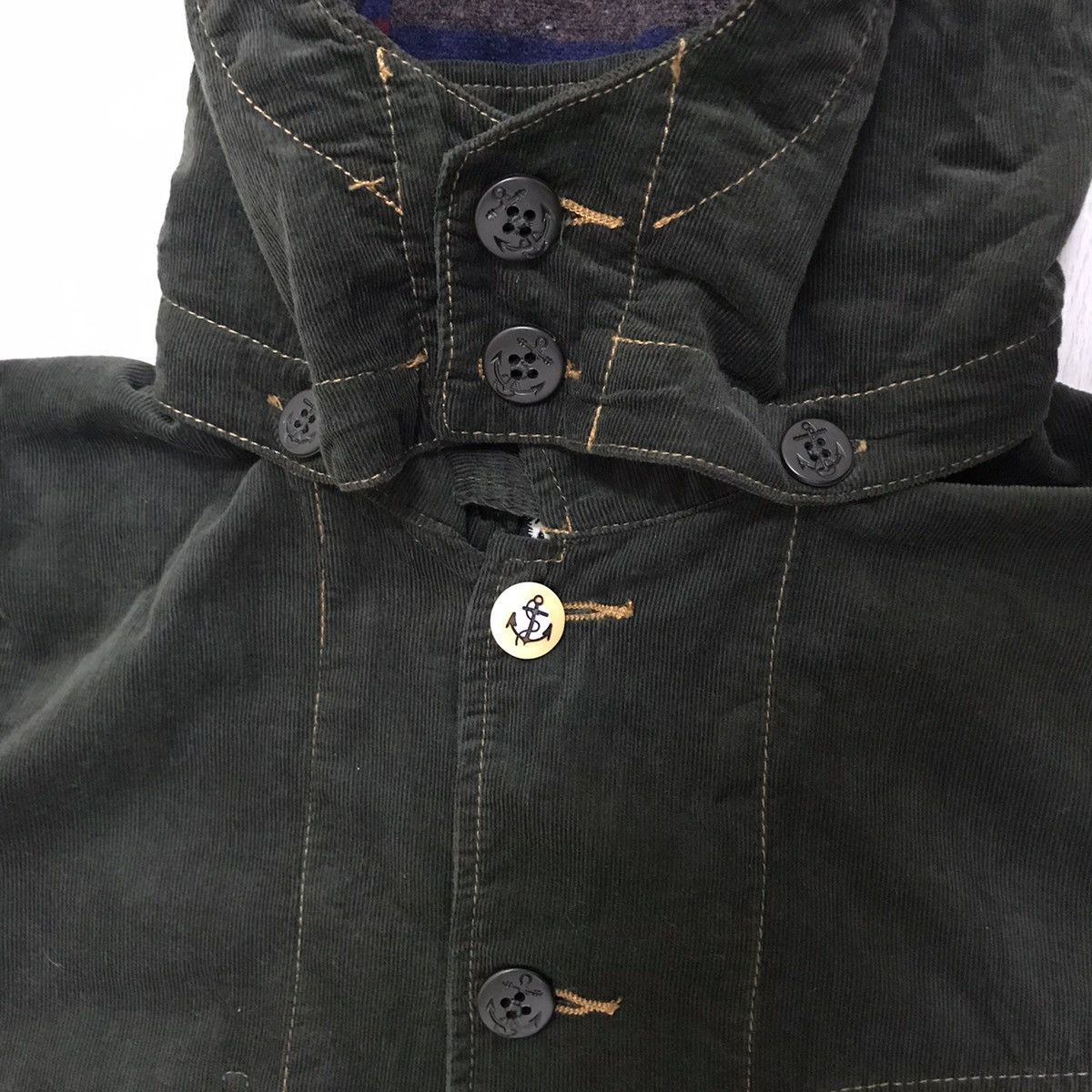Native × Vintage Vintage Navajo Corduroy Jacket Lime Inc Japan Size US M / EU 48-50 / 2 - 9 Thumbnail
