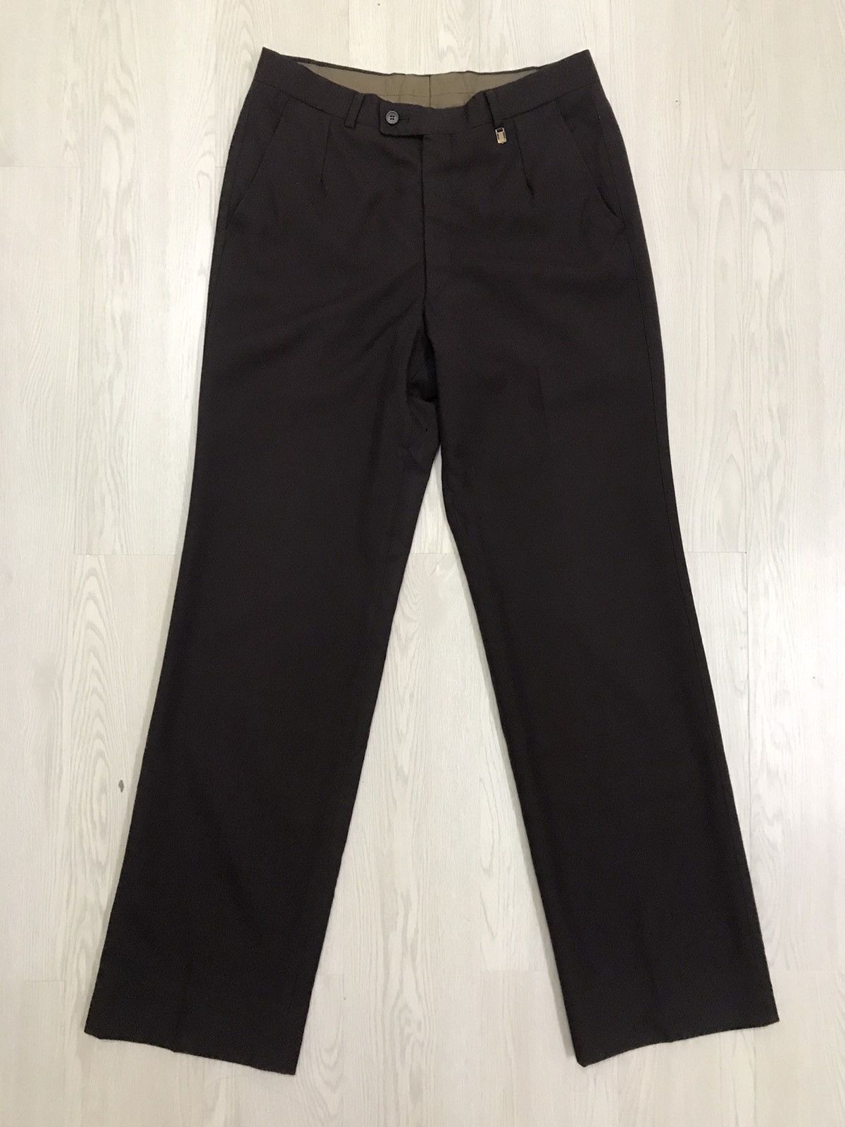 Vintage Lanvin Paris Wool Trouser Pants Formal Office Pants