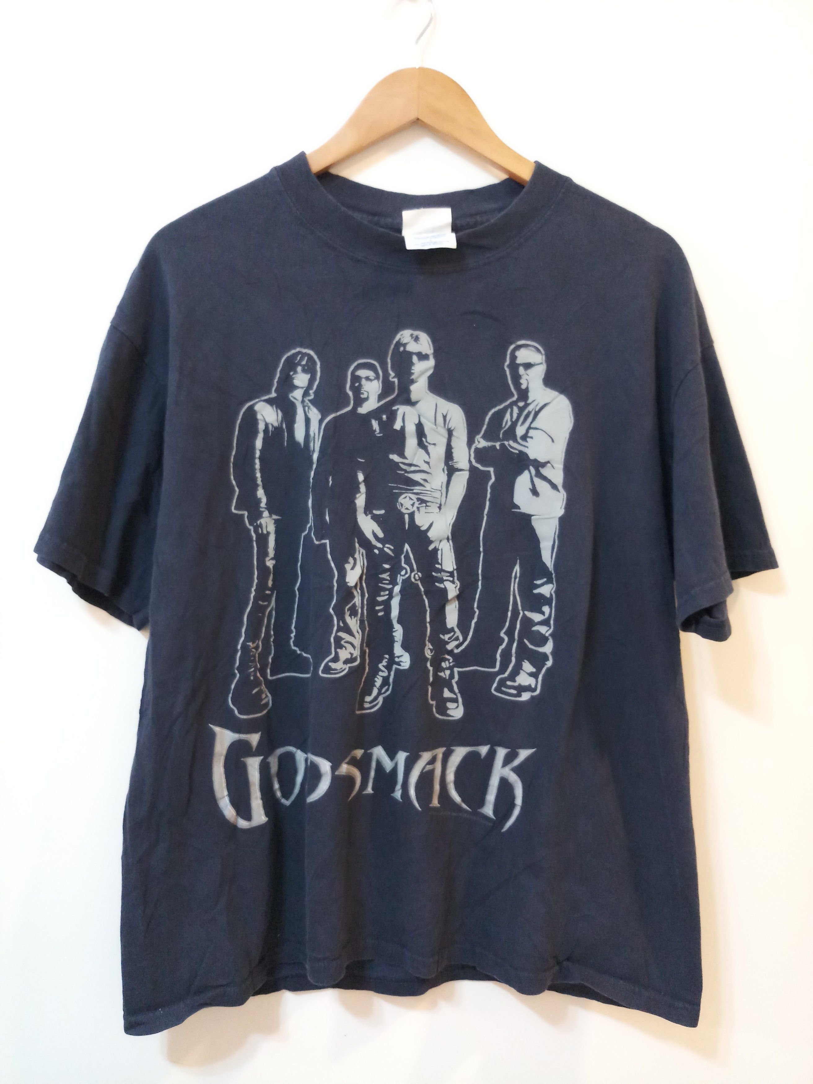 Pre-owned Band Tees X Vintage 2000s Godsmack 2003 Band T Shirt In Black