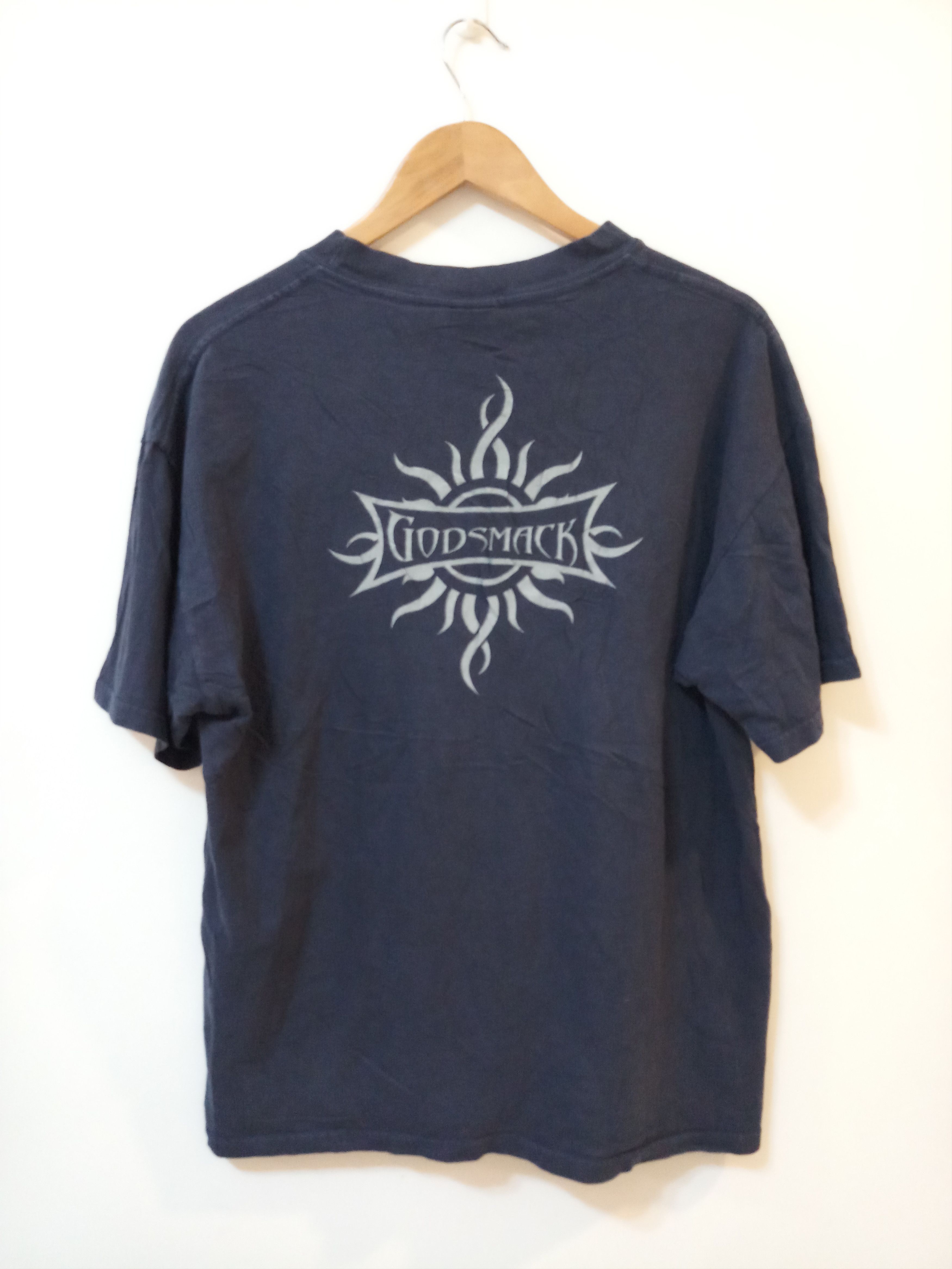 Vintage Vintage 00s Godsmack 2003 Band T Shirt Size US L / EU 52-54 / 3 - 2 Thumbnail