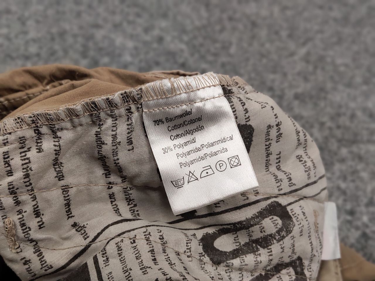 Japanese Brand Vintage 90's Japanese Bondage Zip Bootcut Beige Cargo Pants Size US 30 / EU 46 - 18 Thumbnail
