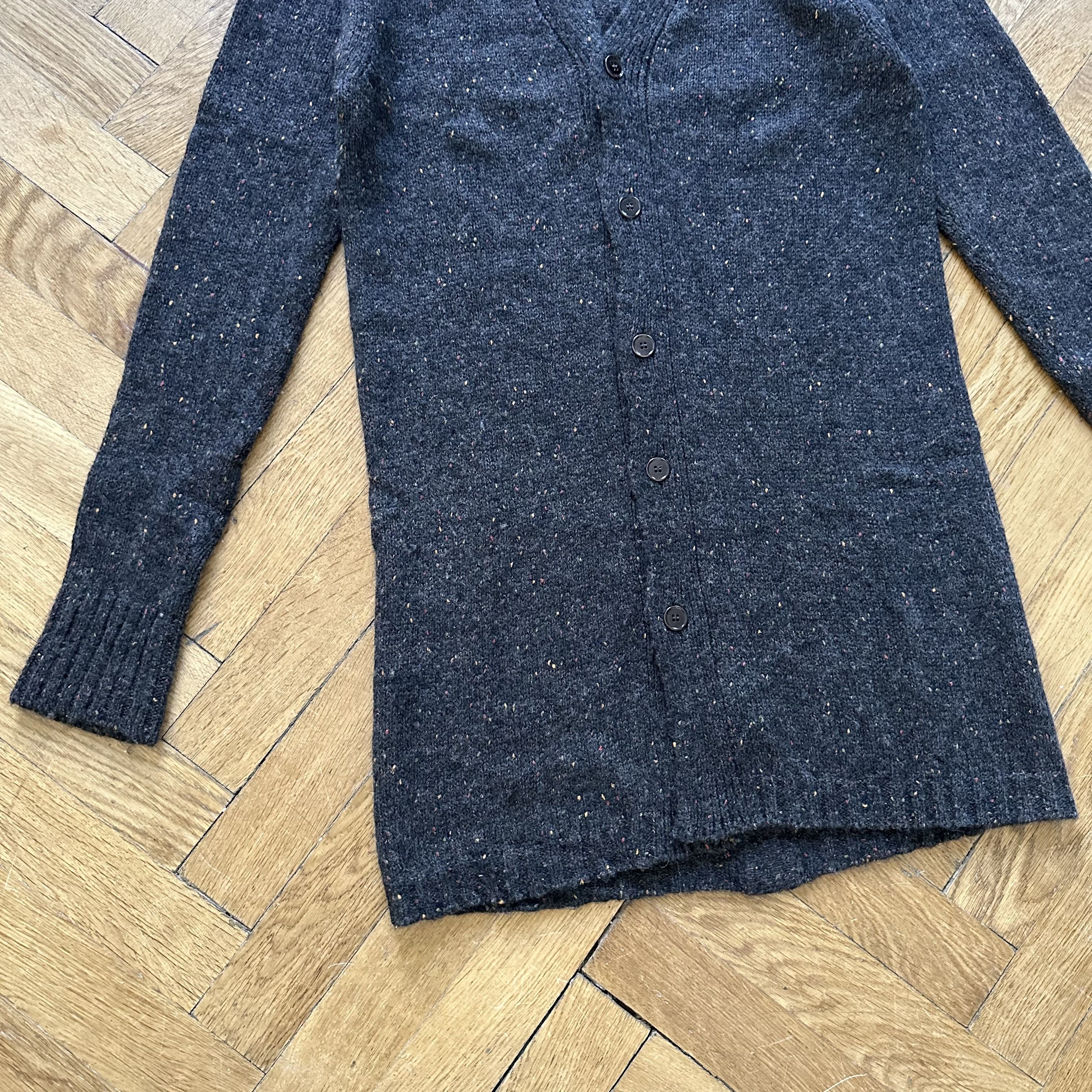 Rick Owens AW11 Speckled Oversized Cardigan Size US S / EU 44-46 / 1 - 5 Thumbnail
