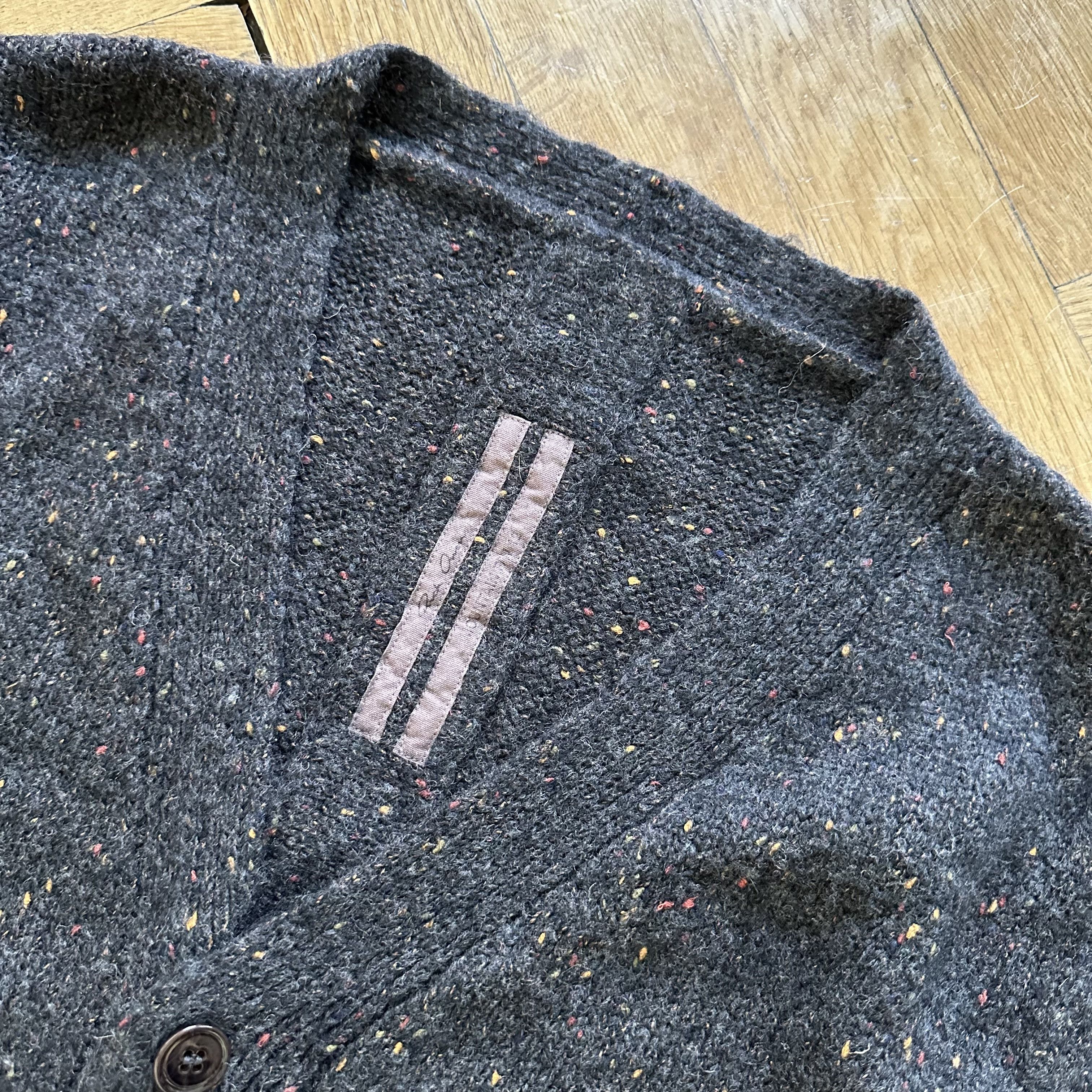 Rick Owens AW11 Speckled Oversized Cardigan Size US S / EU 44-46 / 1 - 6 Thumbnail
