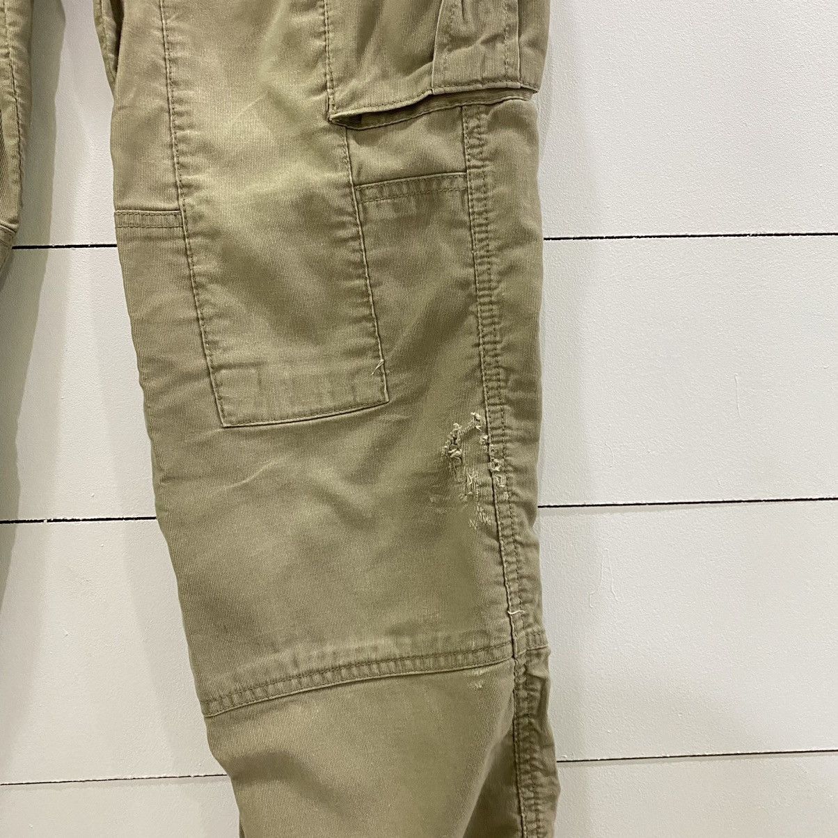 If Six Was Nine × Japanese Brand × Le Grande Bleu (L.G.B.) Back number Tactical Multi Pocket Patchwork Cargo Pants Size US 32 / EU 48 - 11 Thumbnail