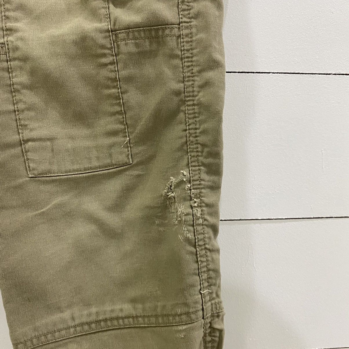 If Six Was Nine × Japanese Brand × Le Grande Bleu (L.G.B.) Back number Tactical Multi Pocket Patchwork Cargo Pants Size US 32 / EU 48 - 12 Thumbnail
