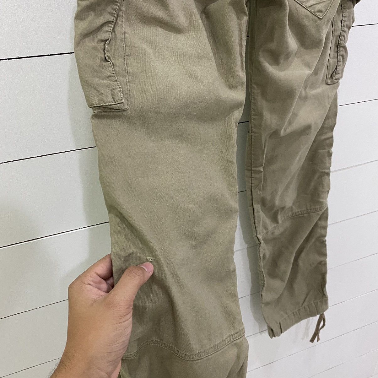 If Six Was Nine × Japanese Brand × Le Grande Bleu (L.G.B.) Back number Tactical Multi Pocket Patchwork Cargo Pants Size US 32 / EU 48 - 13 Thumbnail