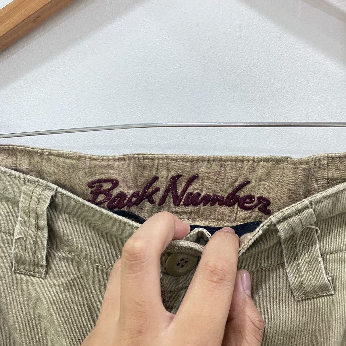 If Six Was Nine × Japanese Brand × Le Grande Bleu (L.G.B.) Back number Tactical Multi Pocket Patchwork Cargo Pants Size US 32 / EU 48 - 7 Thumbnail