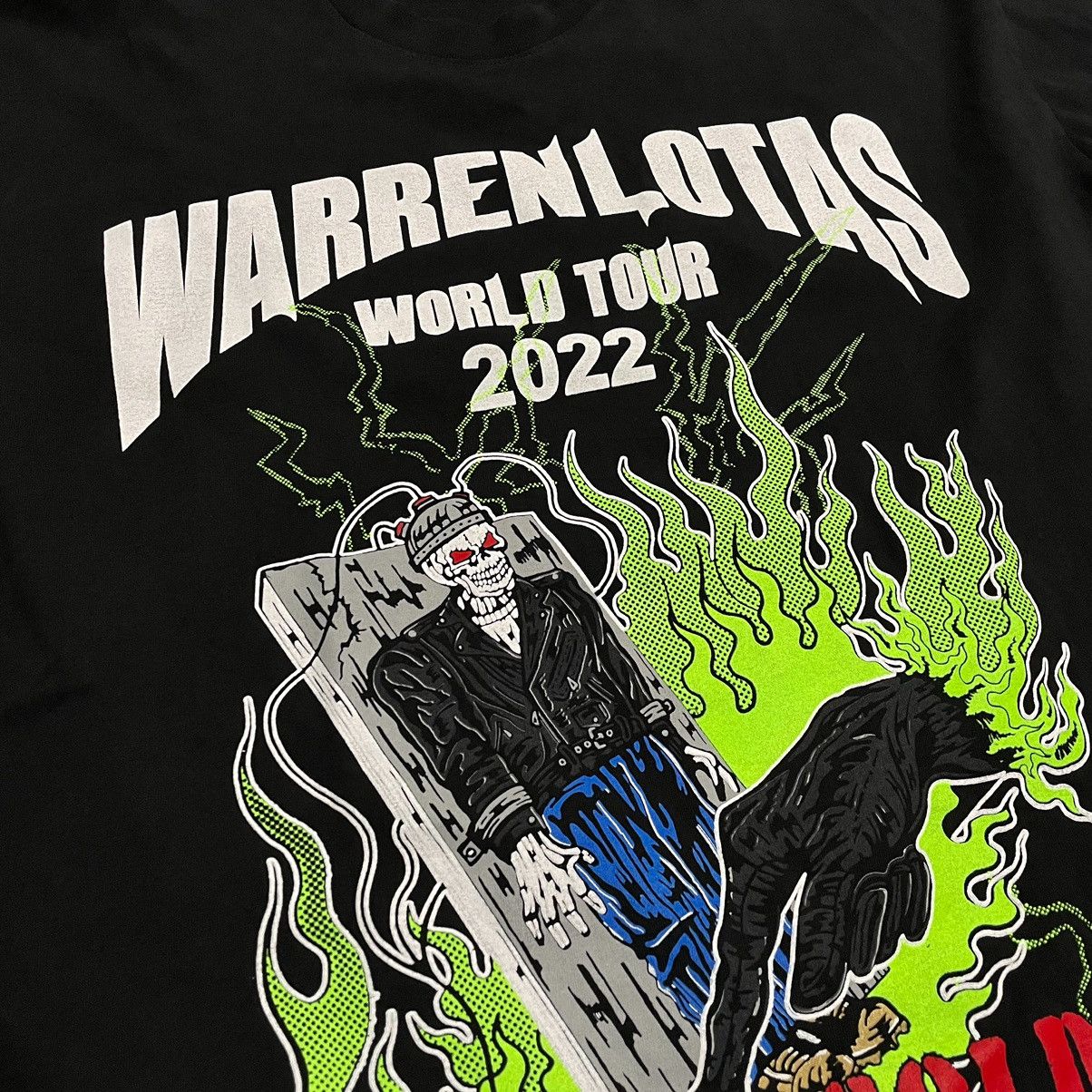 Warren Lotas Warren Lotas “World Tour” T-Shirt Excellent Condition Size US XL / EU 56 / 4 - 3 Thumbnail
