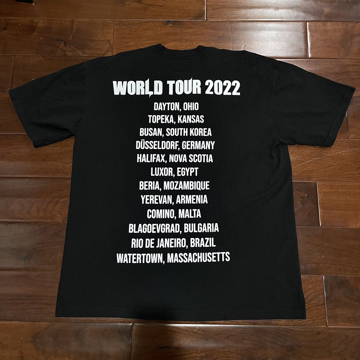 Warren Lotas Warren Lotas “World Tour” T-Shirt Excellent Condition Size US XL / EU 56 / 4 - 2 Thumbnail
