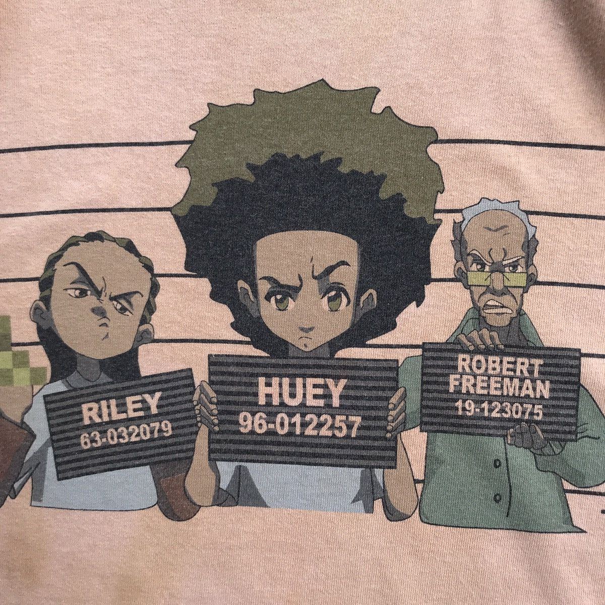 Cartoon Network × Rap Tees × Vintage 2000's American Sitcom Series - The Boondocks T-Shirt Size US M / EU 48-50 / 2 - 4 Thumbnail