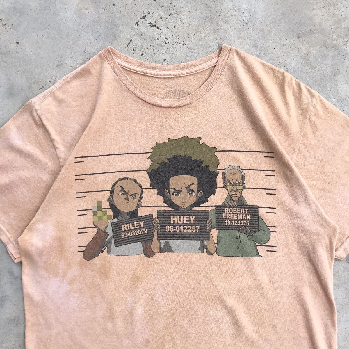 Cartoon Network × Rap Tees × Vintage 2000's American Sitcom Series - The Boondocks T-Shirt Size US M / EU 48-50 / 2 - 3 Thumbnail