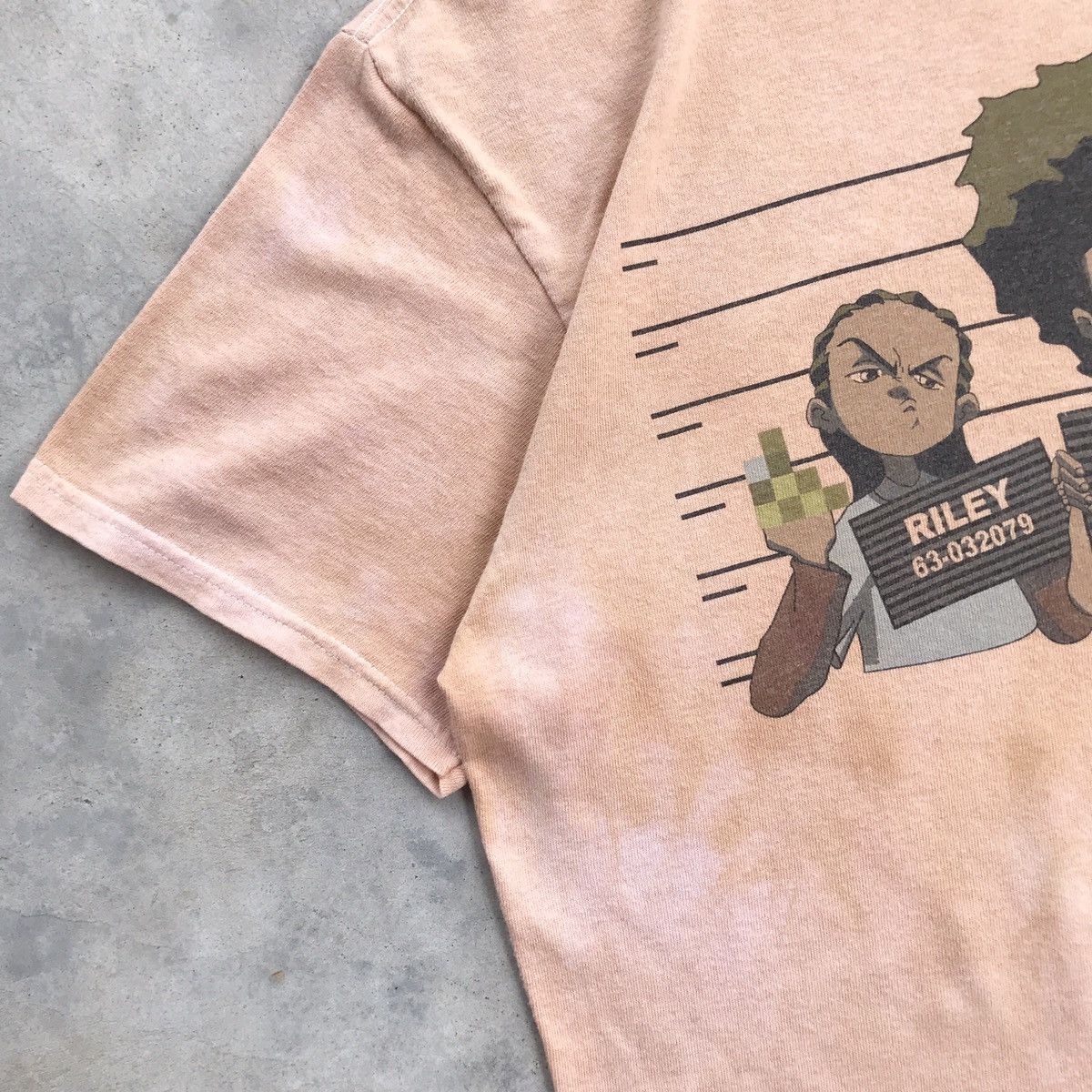 Cartoon Network × Rap Tees × Vintage 2000's American Sitcom Series - The Boondocks T-Shirt Size US M / EU 48-50 / 2 - 5 Thumbnail